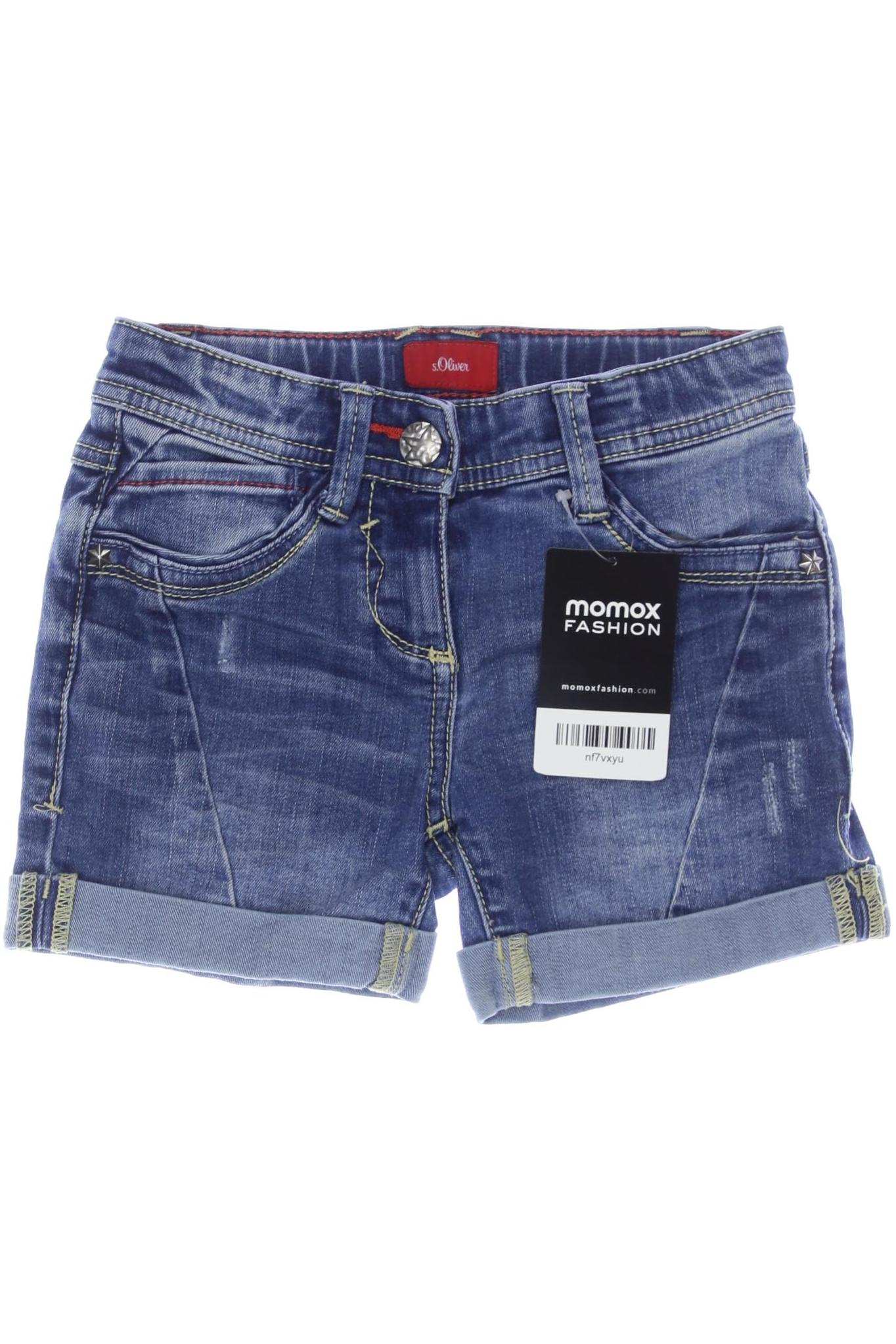 

s.Oliver Damen Shorts, blau, Gr. 110