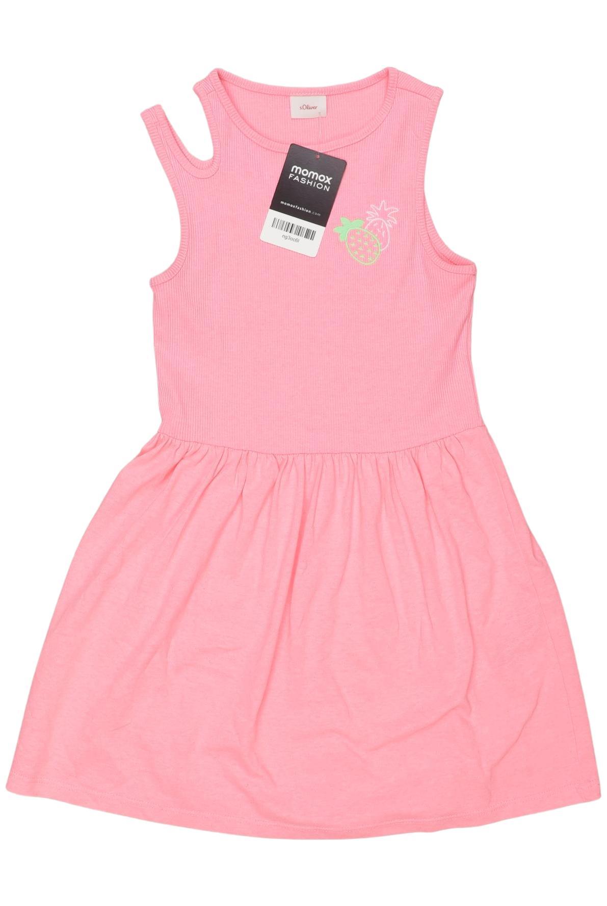 

s.Oliver Mädchen Kleid, pink, Gr. 122