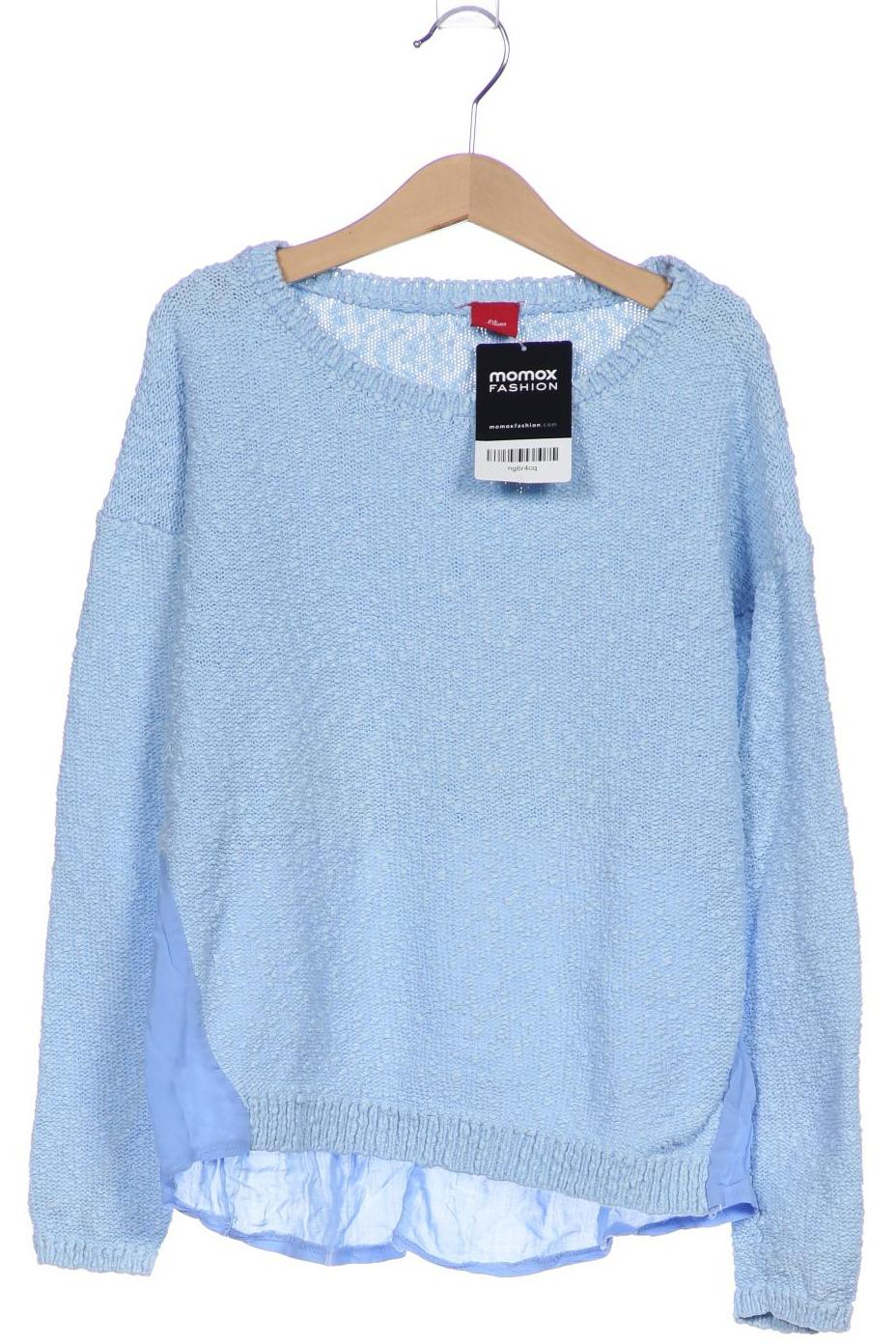 

s.Oliver Damen Pullover, blau, Gr. 152