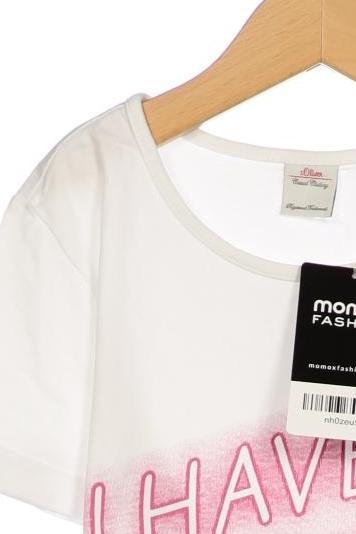 Thumbnail - s.Oliver Damen T-Shirt, weiß, Gr. 140