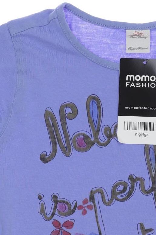 Thumbnail - s.Oliver Mädchen T-Shirt, blau, Gr. 116