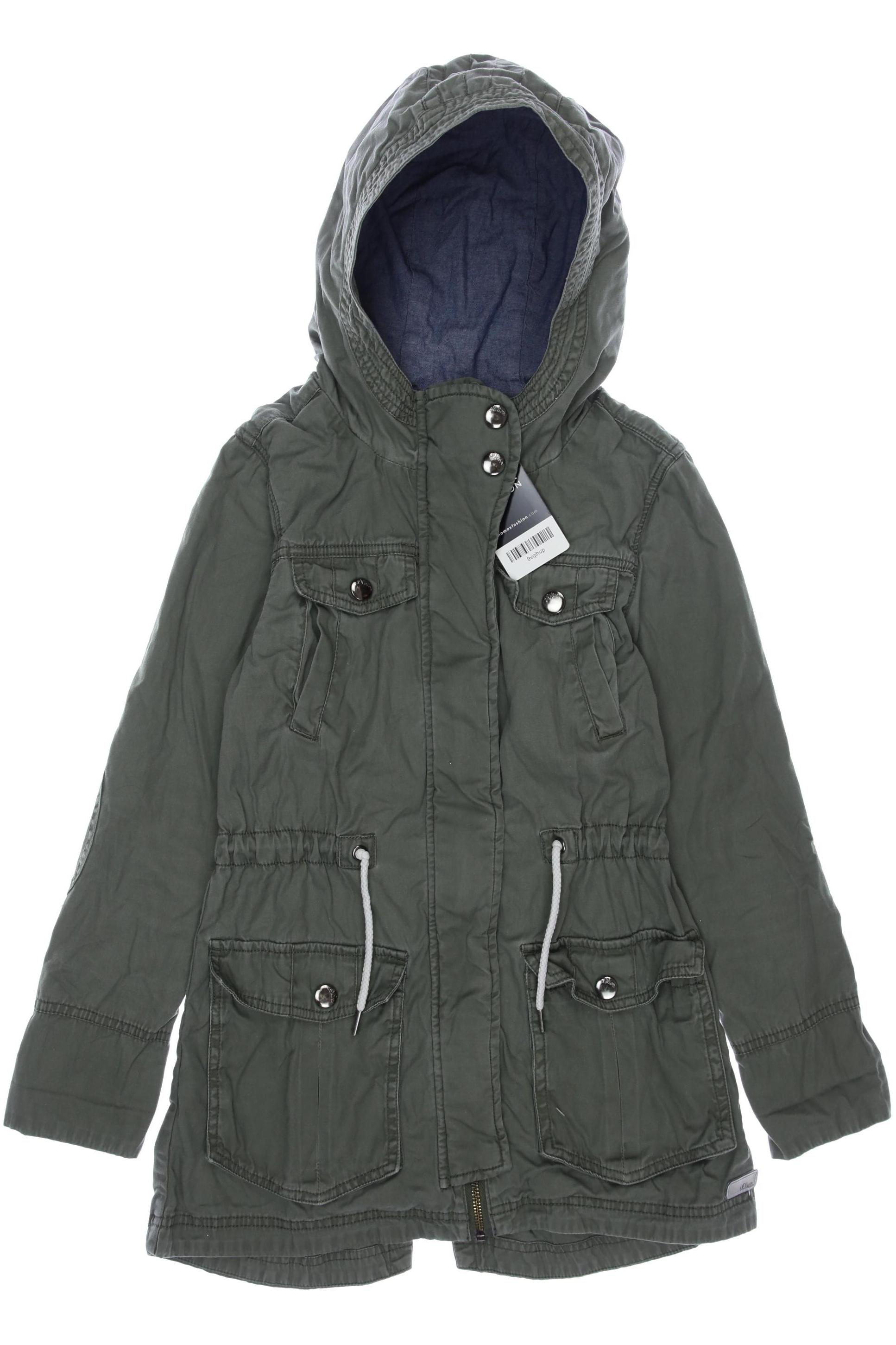 

s.Oliver Damen Jacke, grün, Gr. 140