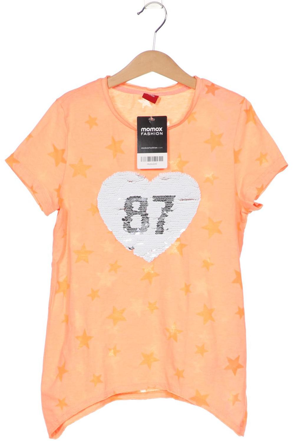 

s.Oliver Mädchen T-Shirt, orange