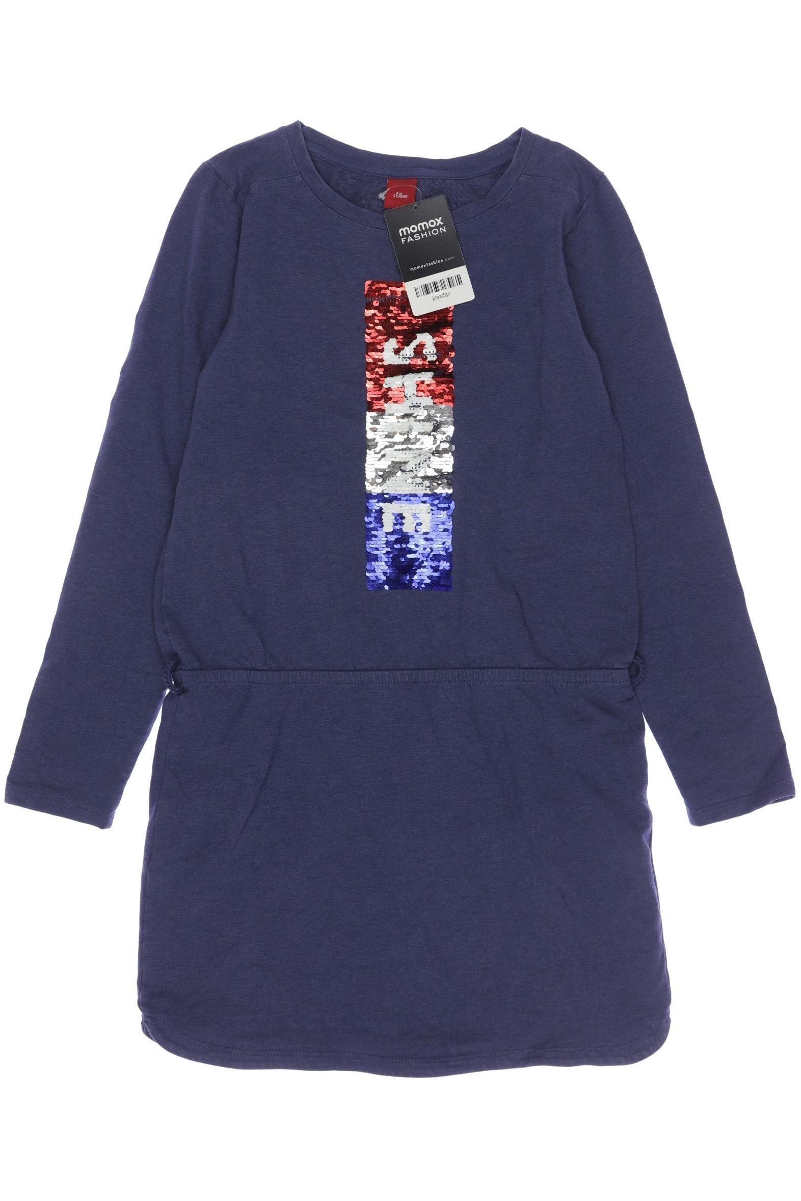 

s.Oliver Mädchen Kleid, marineblau, Gr. 152