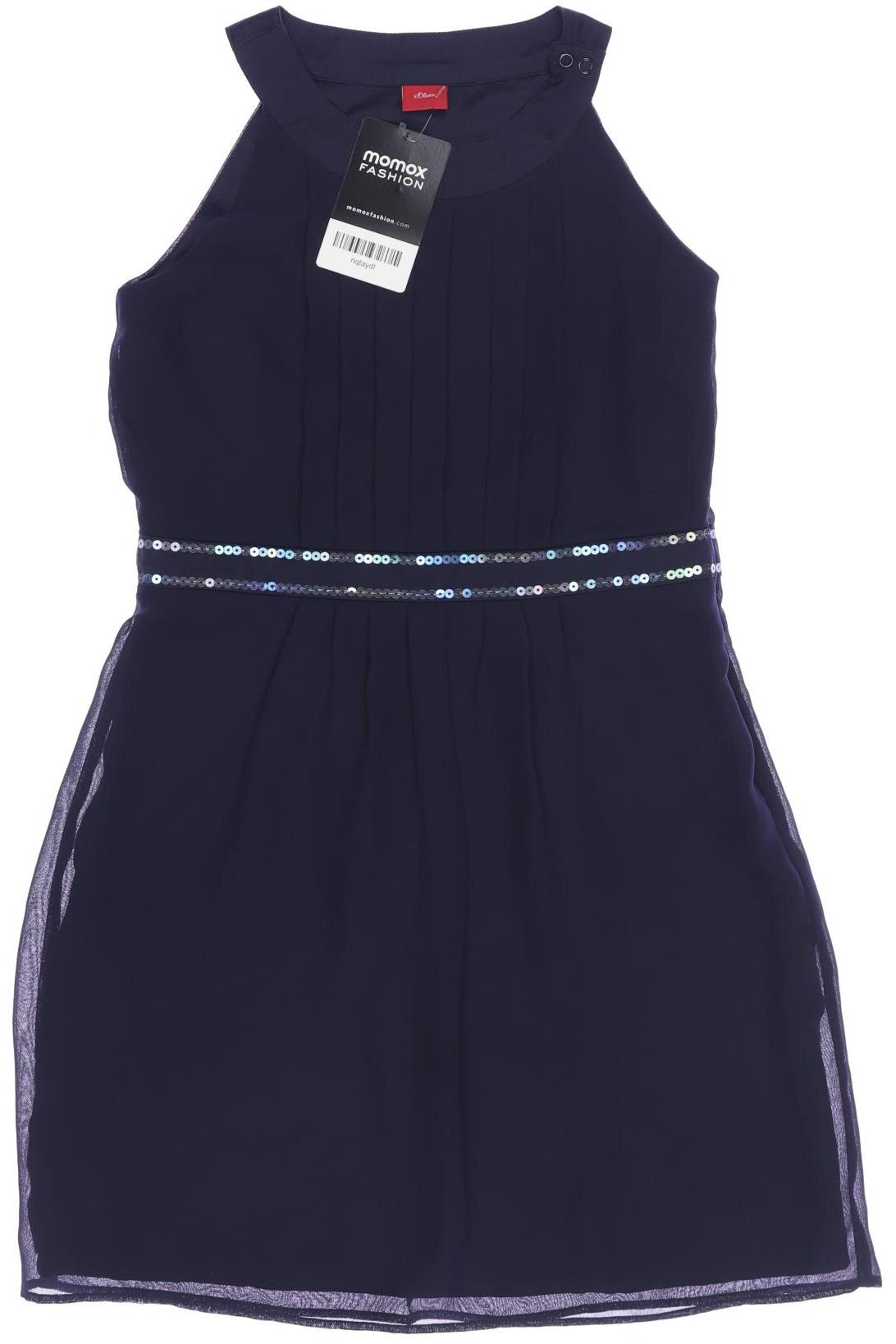 

s.Oliver Damen Kleid, marineblau, Gr. 128