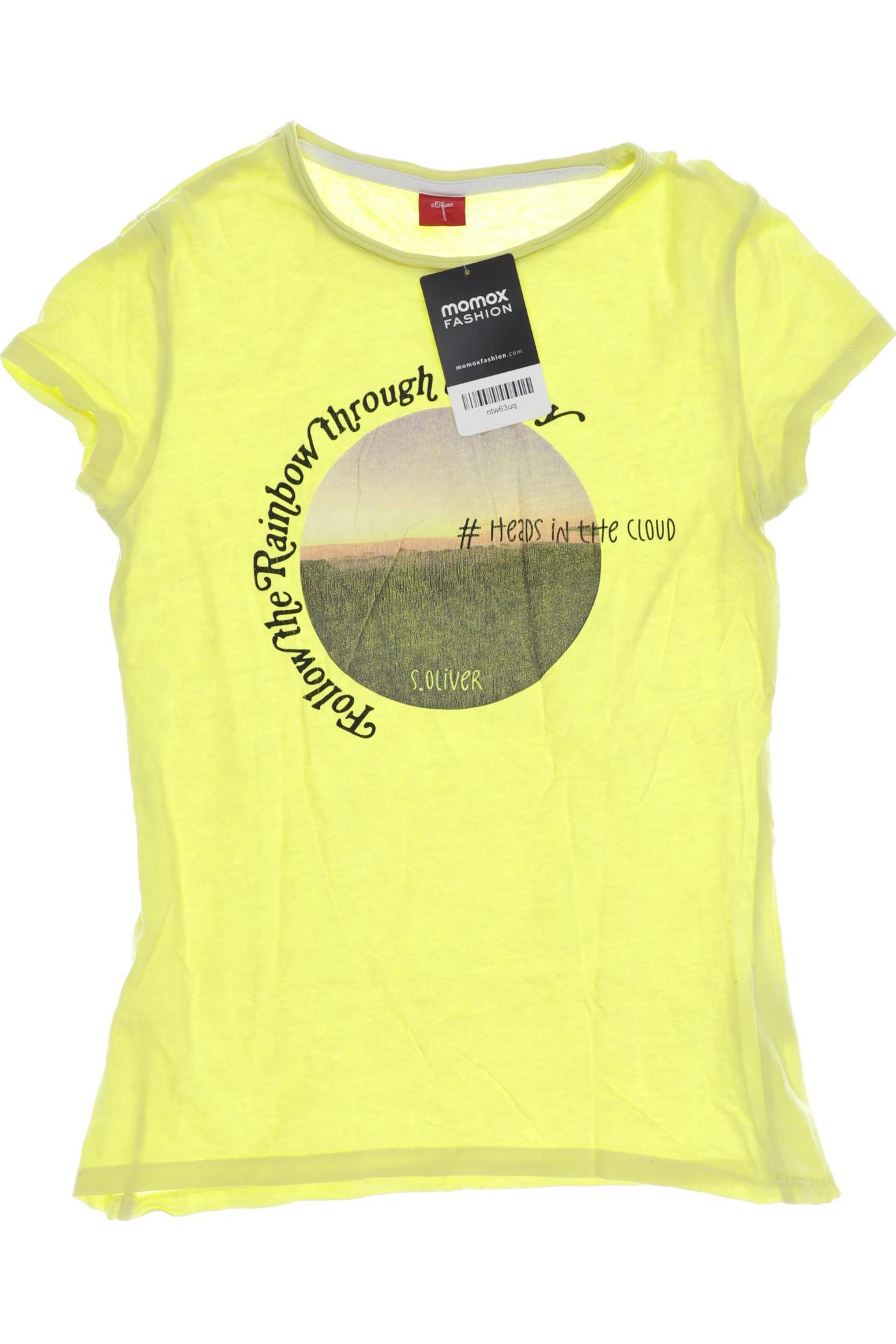

s.Oliver Mädchen T-Shirt, gelb