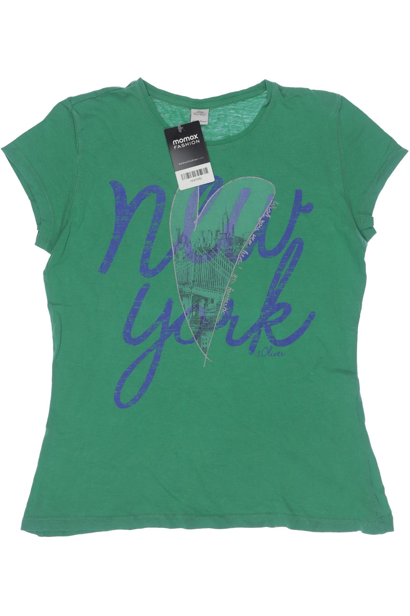 

s.Oliver Damen T-Shirt, grün, Gr. 164