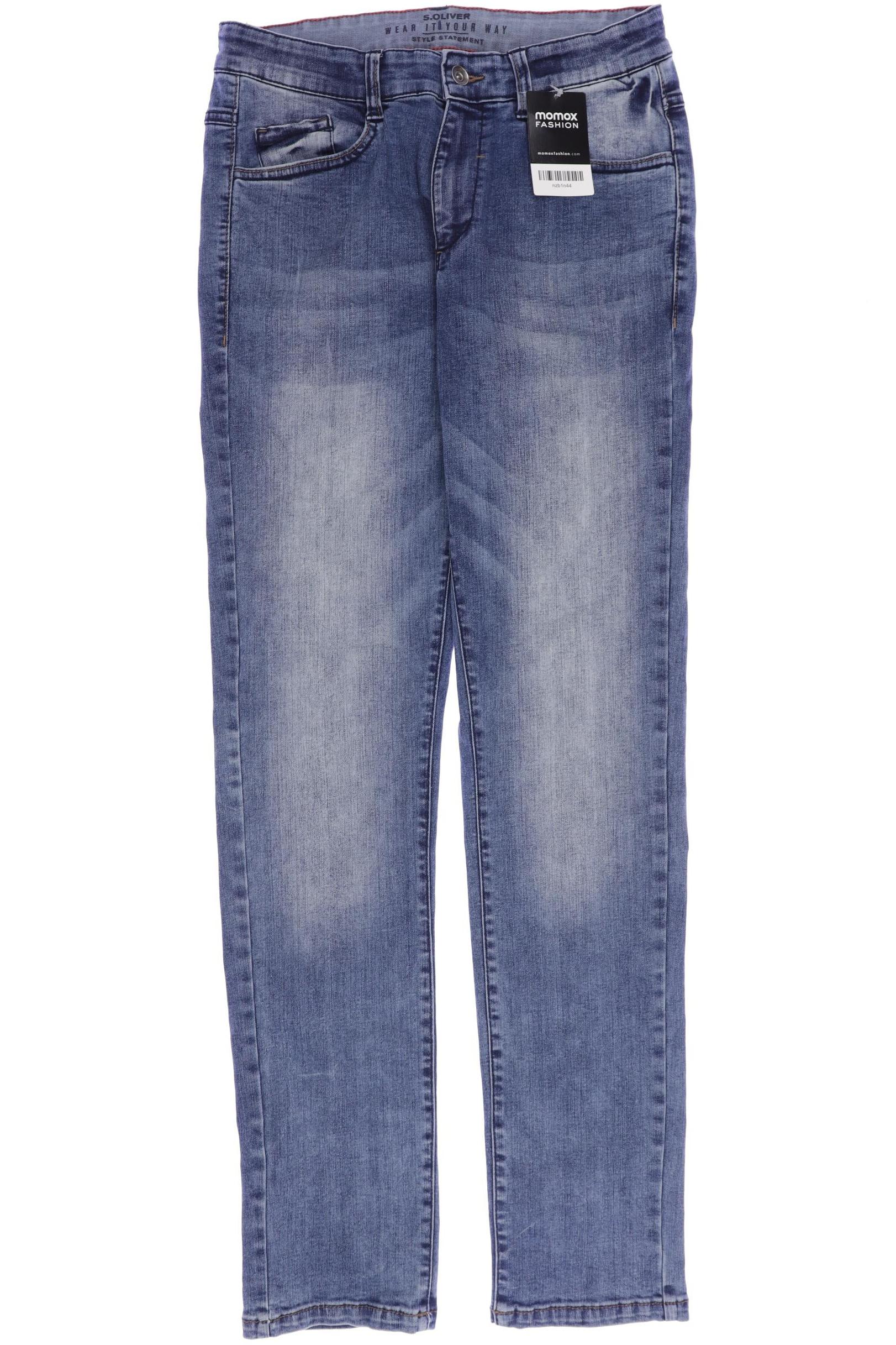 

s.Oliver Damen Jeans, blau, Gr. 176
