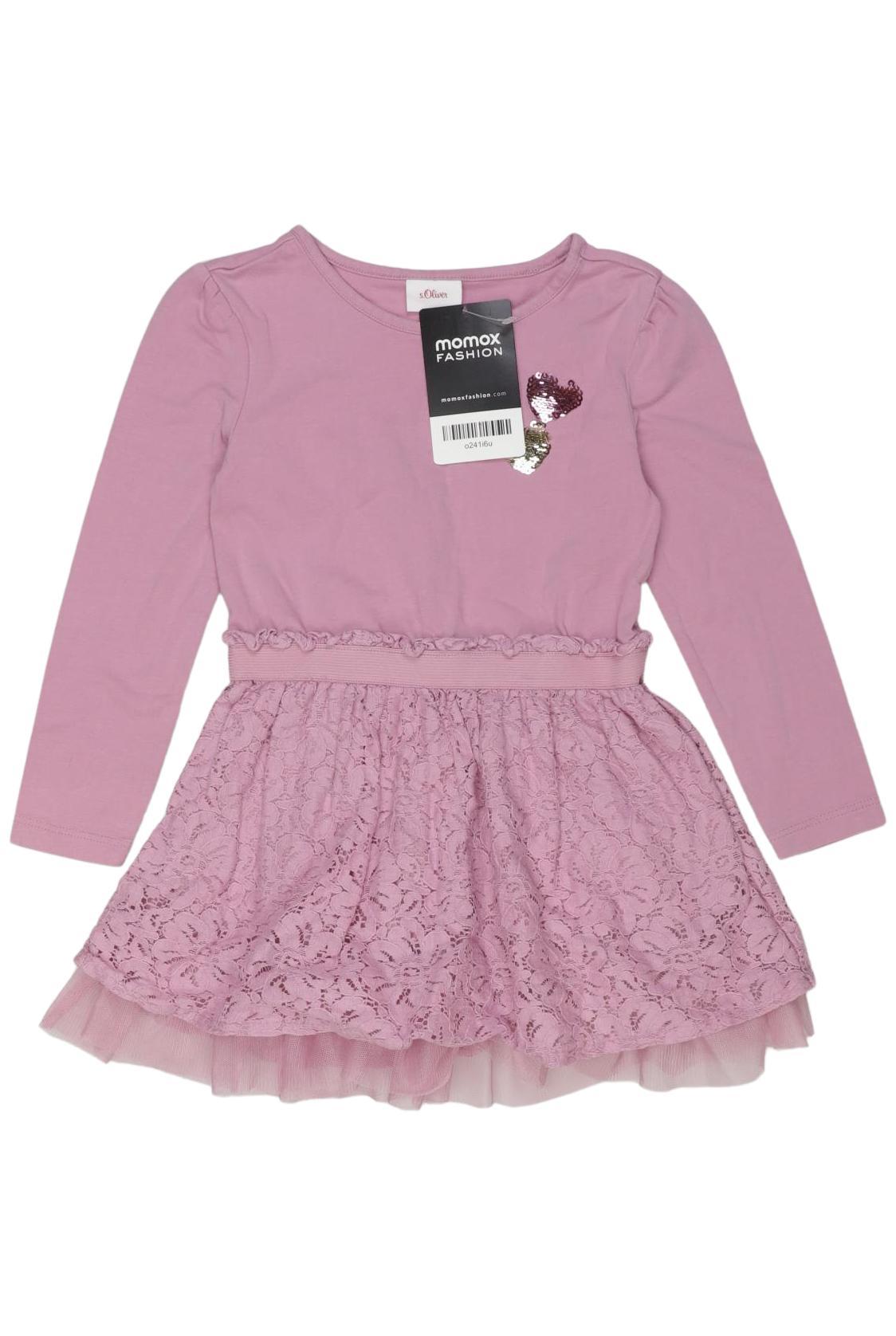 

s.Oliver Mädchen Kleid, pink, Gr. 92