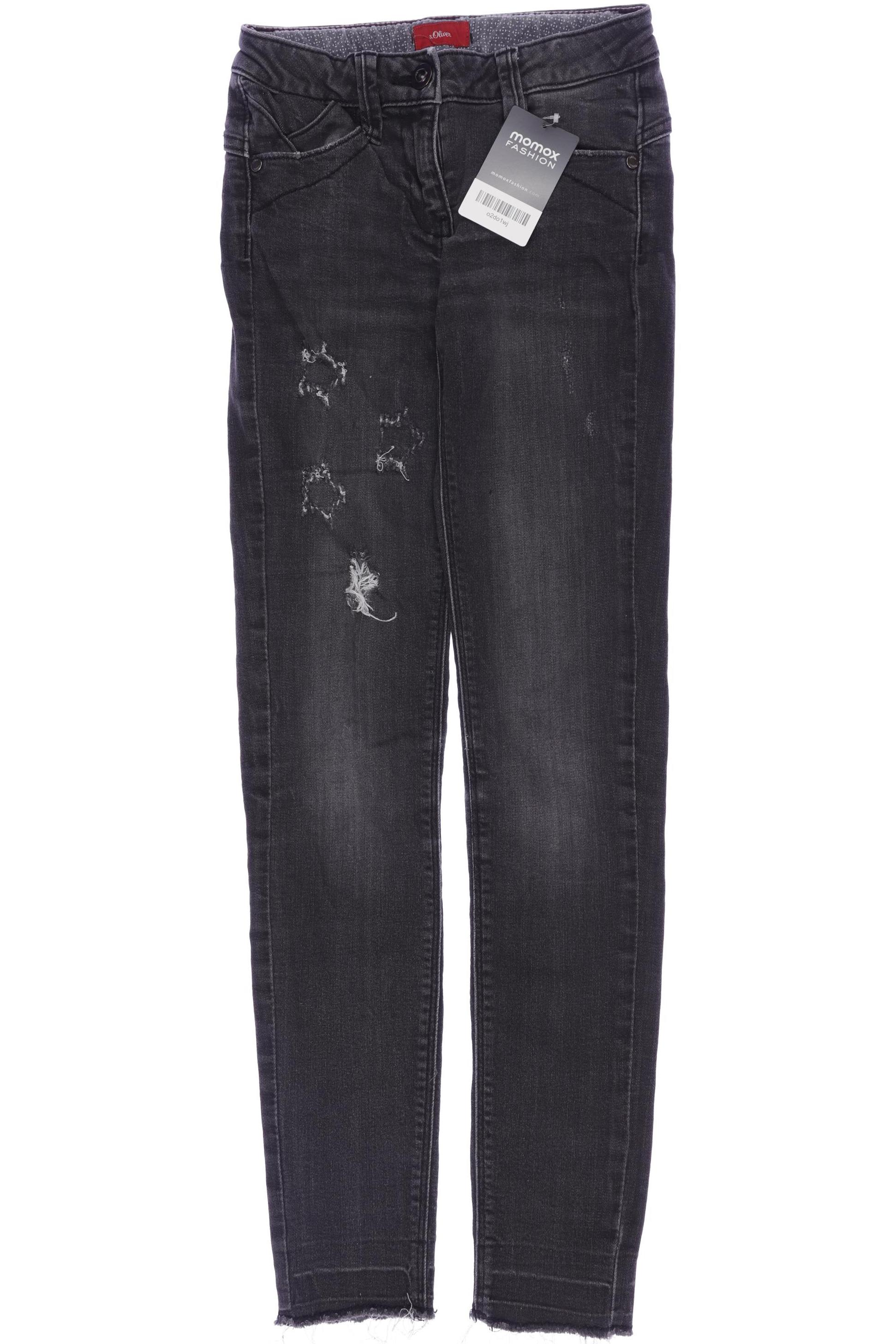 

s.Oliver Damen Jeans, grau, Gr. 152