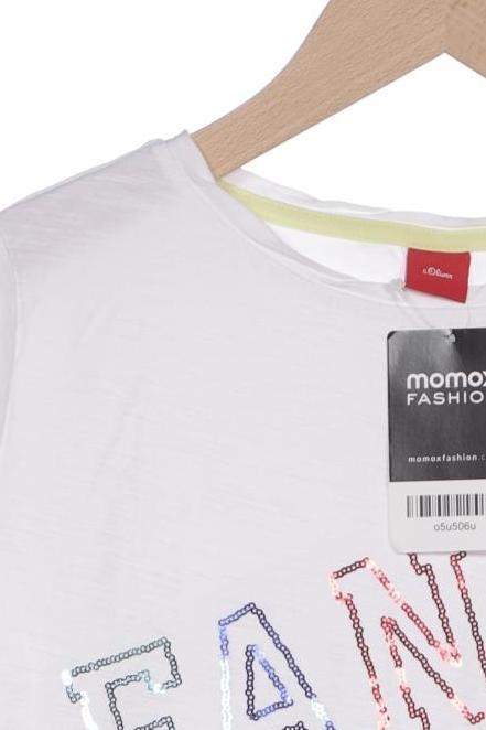 Thumbnail - s.Oliver Mädchen T-Shirt, weiß, Gr. 152