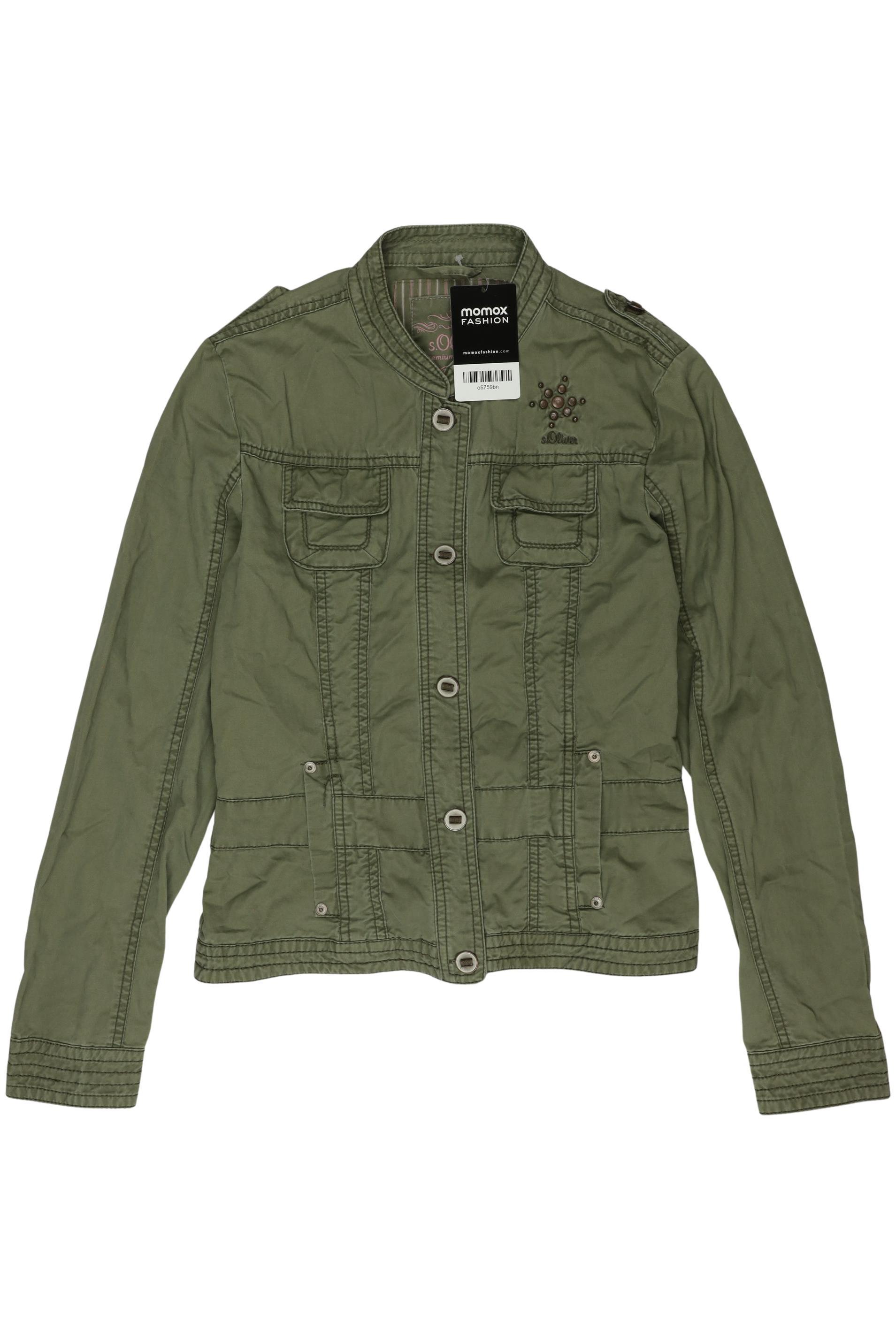 

s.Oliver Mädchen Jacke, grün, Gr. 158