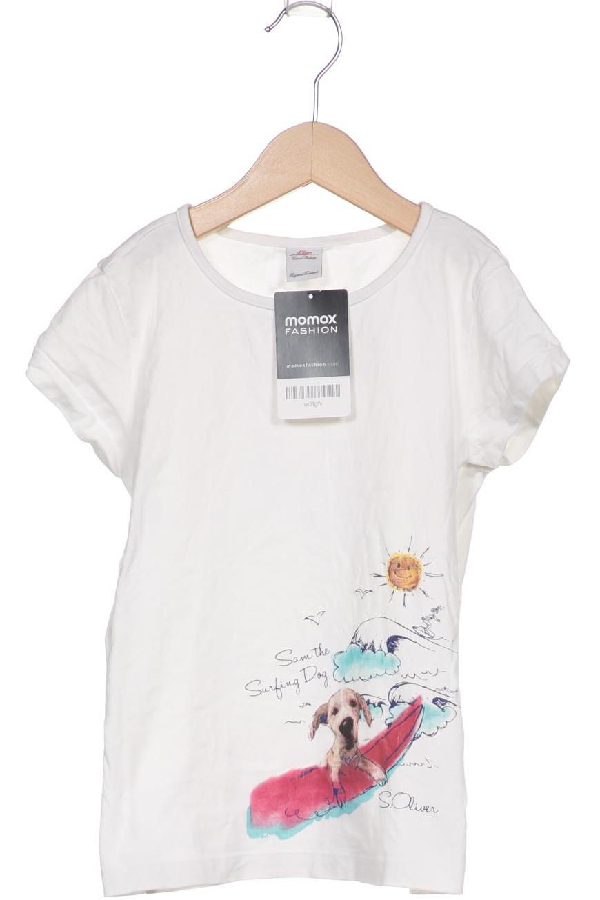 

s.Oliver Mädchen T-Shirt, weiß