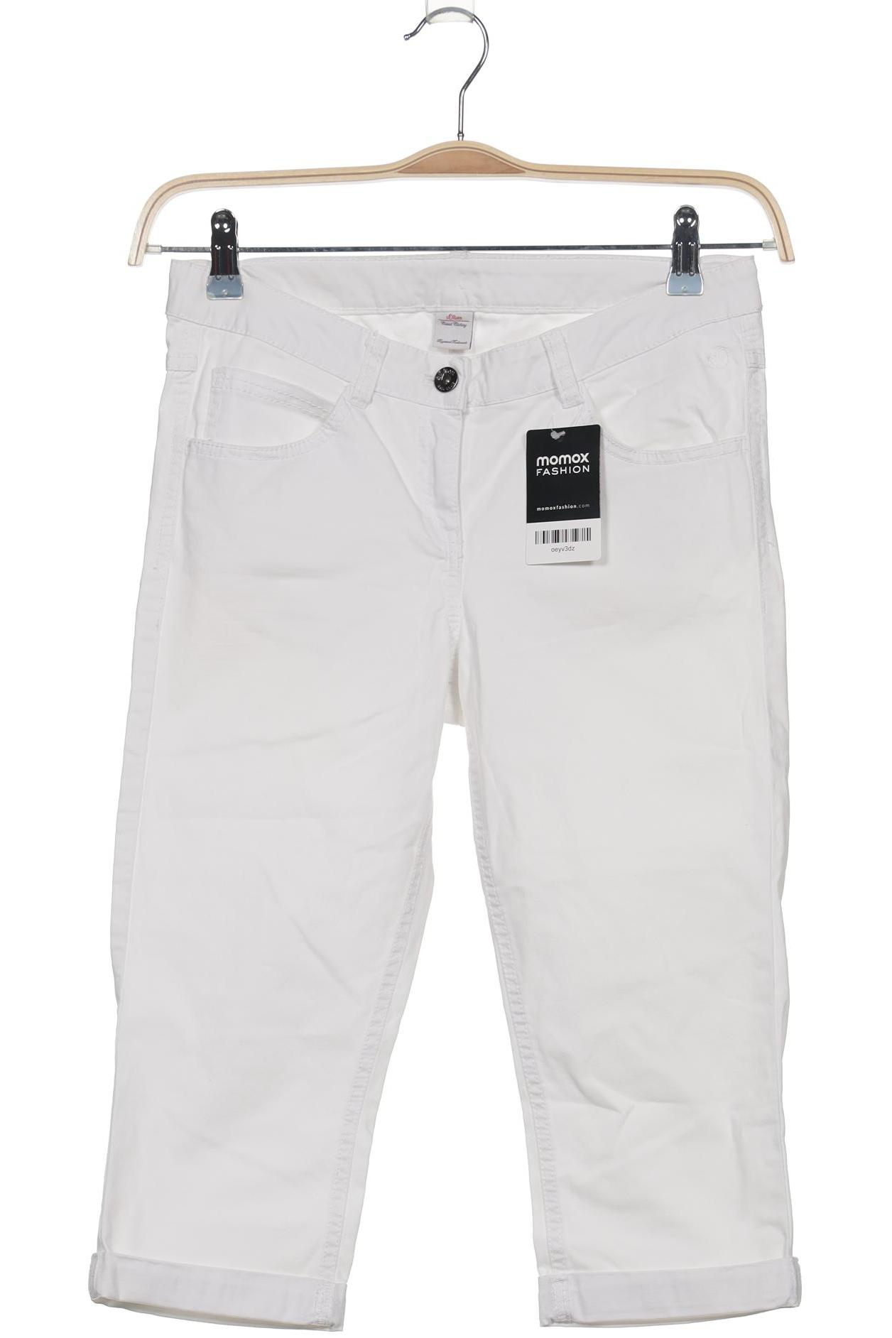 

s.Oliver Damen Jeans, weiß, Gr. 170