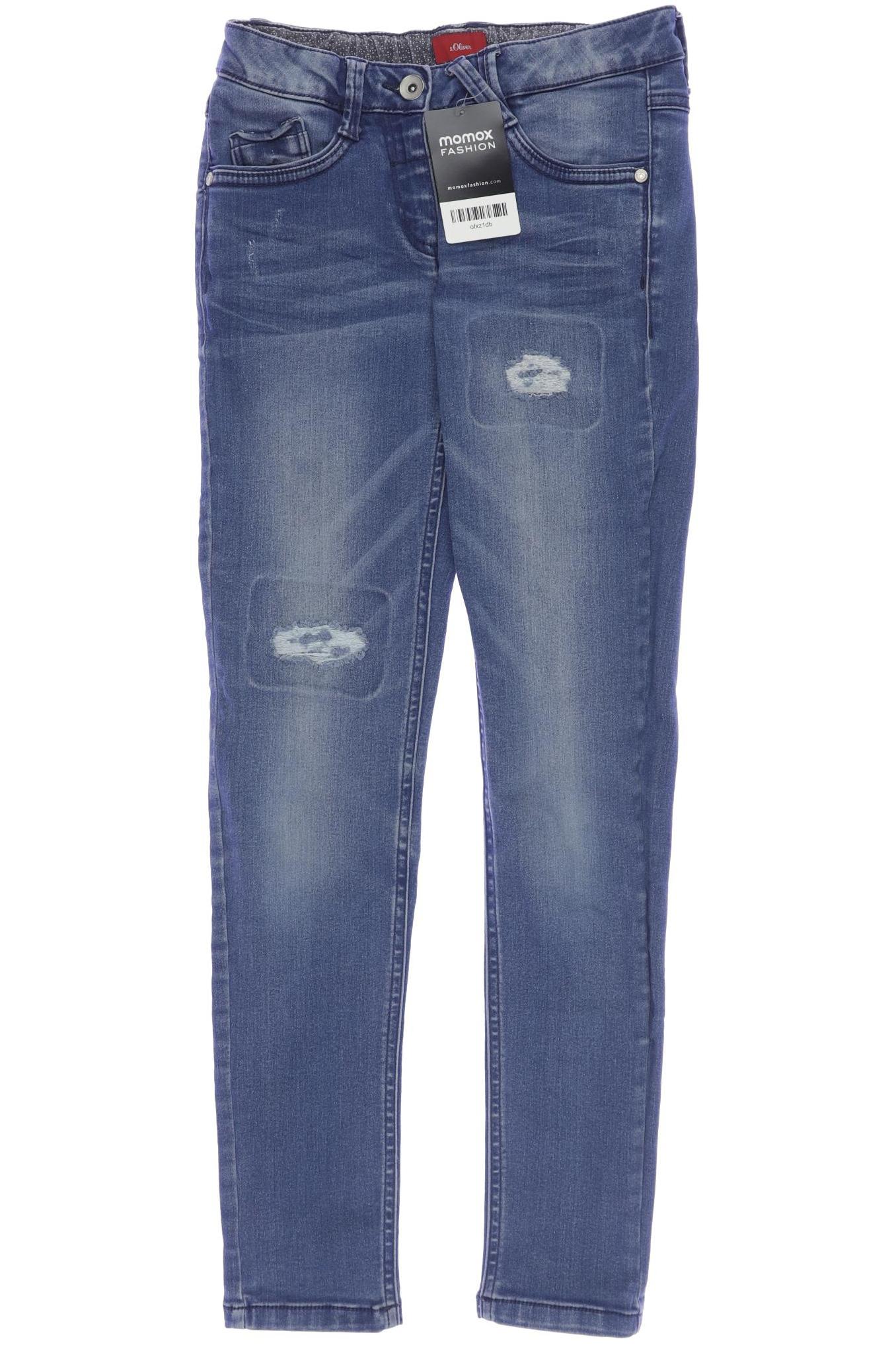 

s.Oliver Damen Jeans, blau, Gr. 146