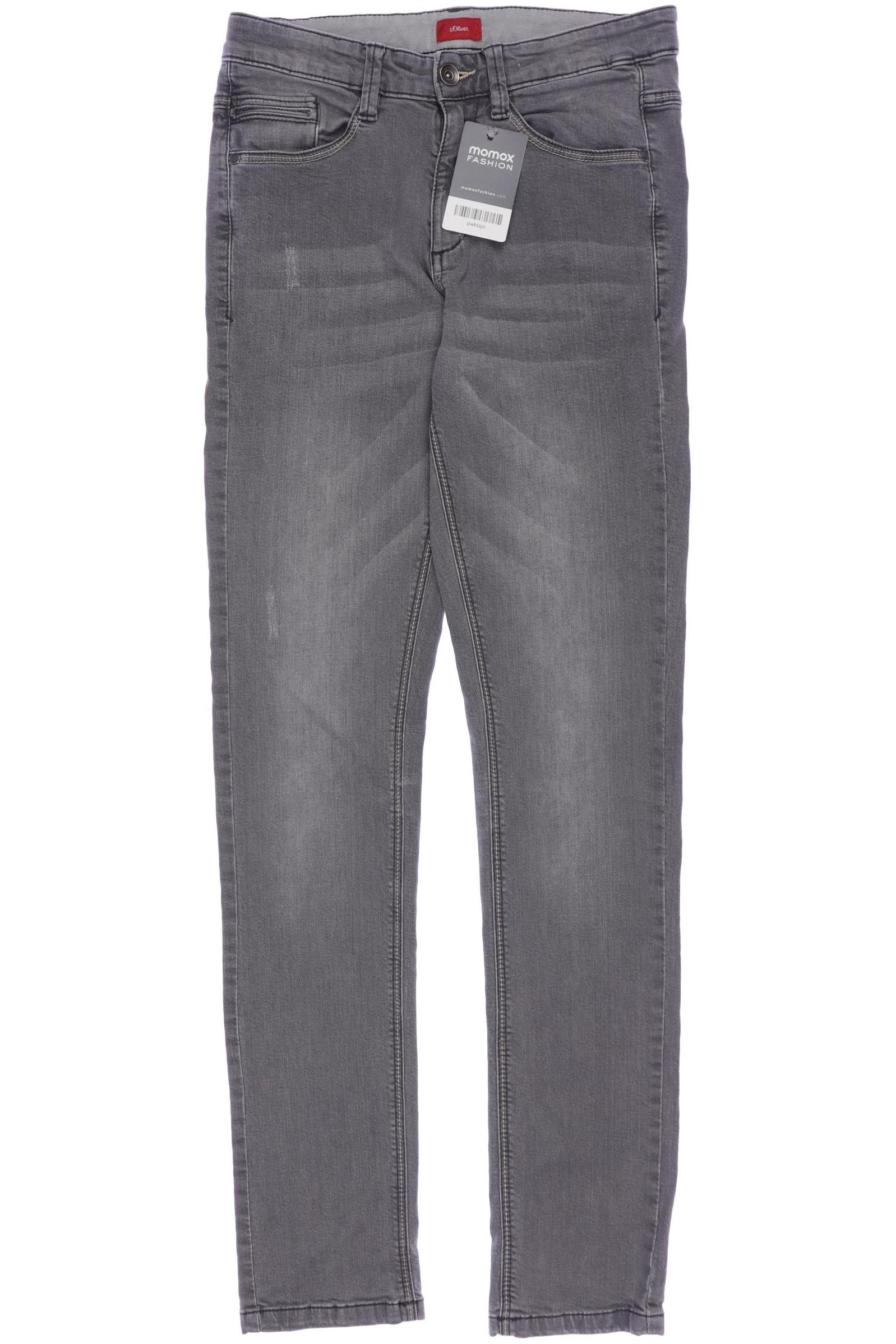 

s.Oliver Damen Jeans, grau, Gr. 176