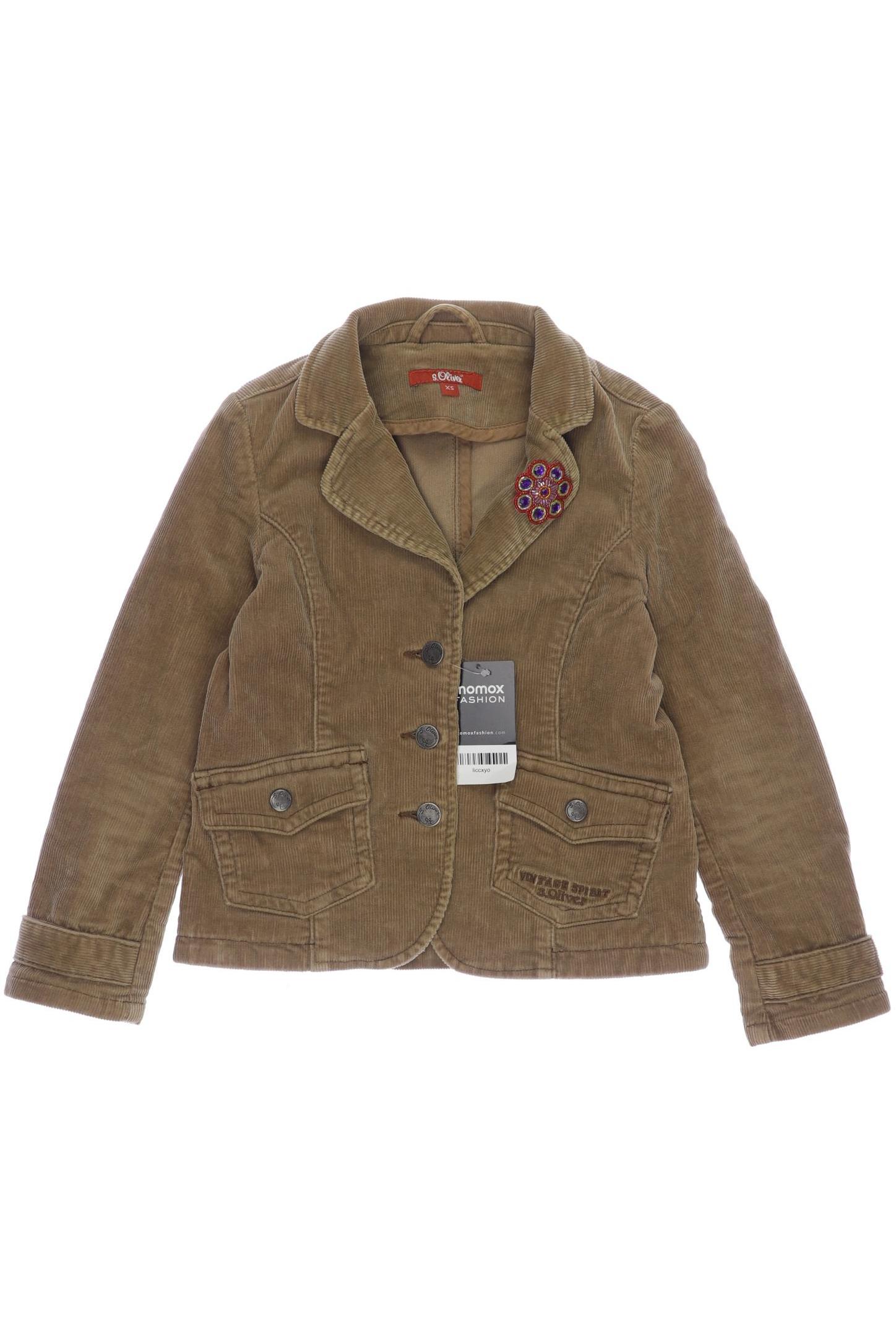 

s.Oliver Damen Jacke, braun, Gr. 122