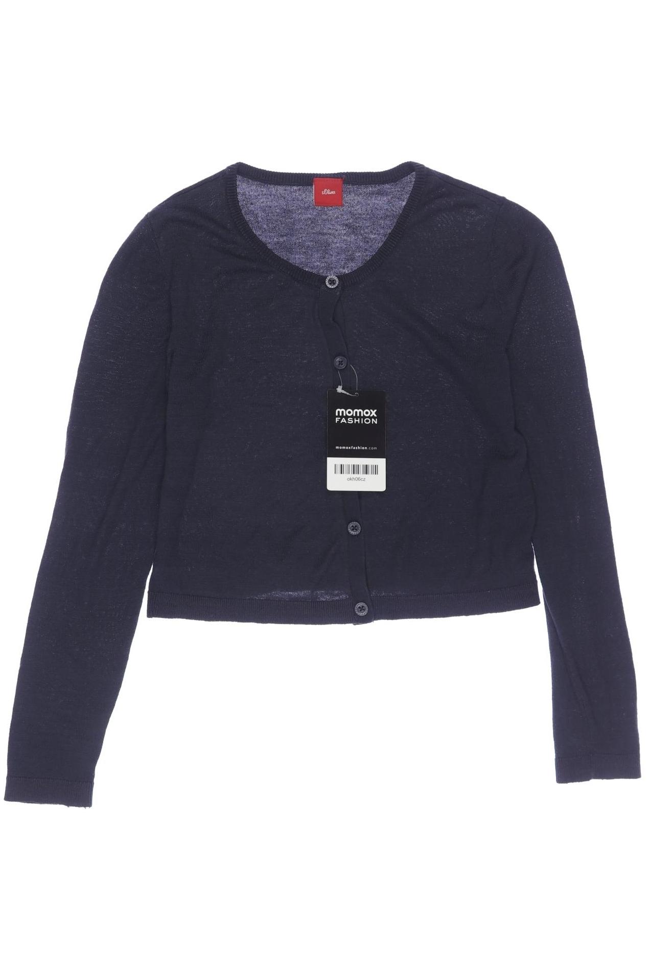 

s.Oliver Damen Strickjacke, marineblau, Gr. 152