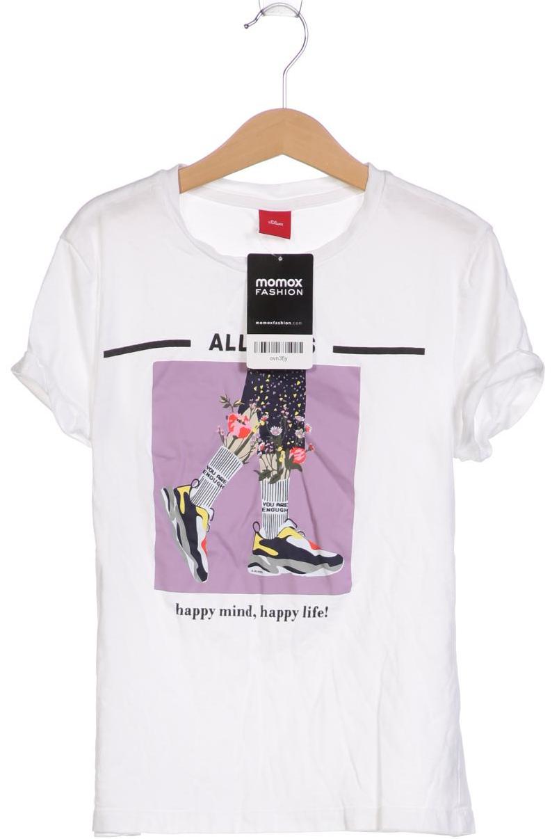 

s.Oliver Mädchen T-Shirt, weiß