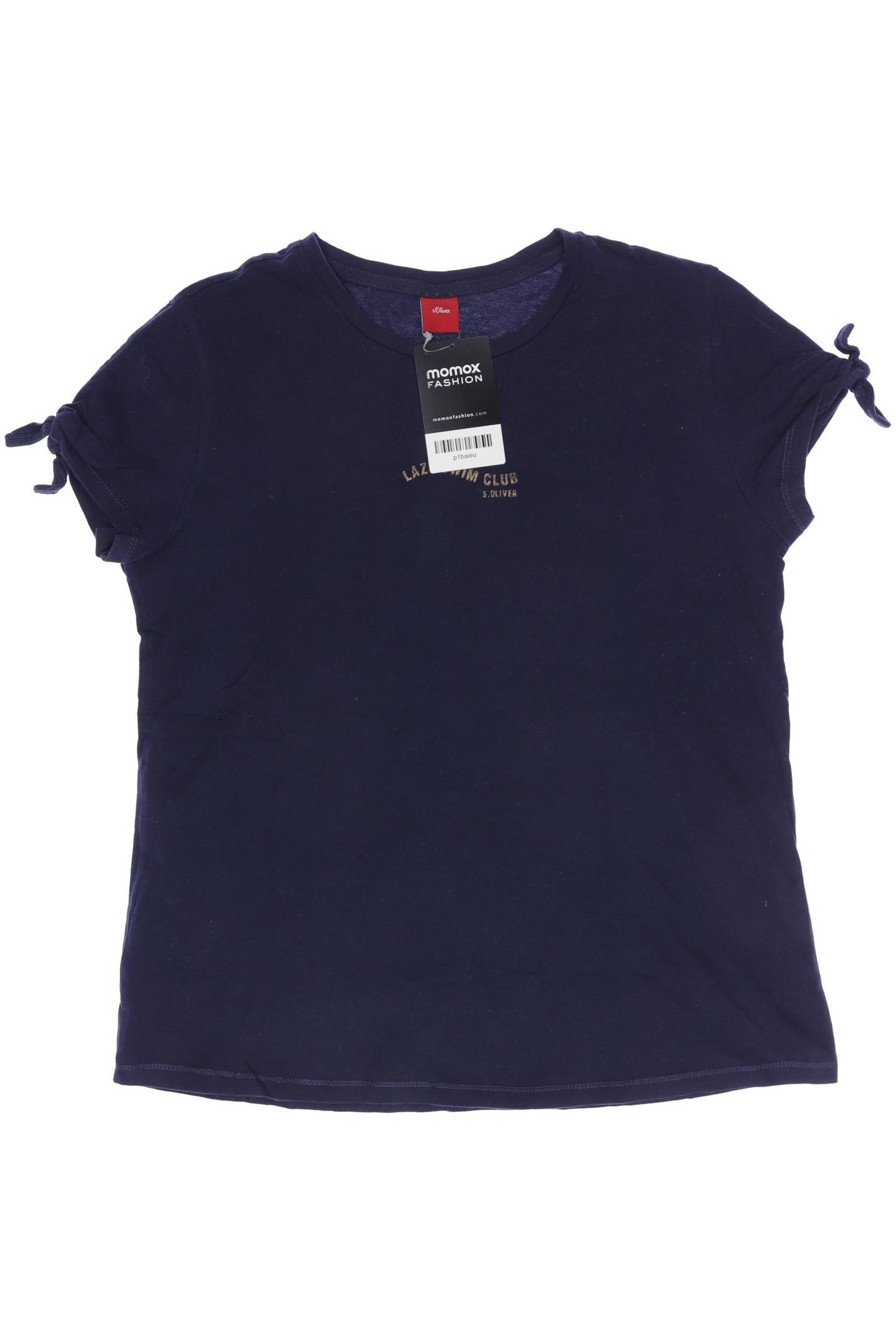 

s.Oliver Mädchen T-Shirt, marineblau