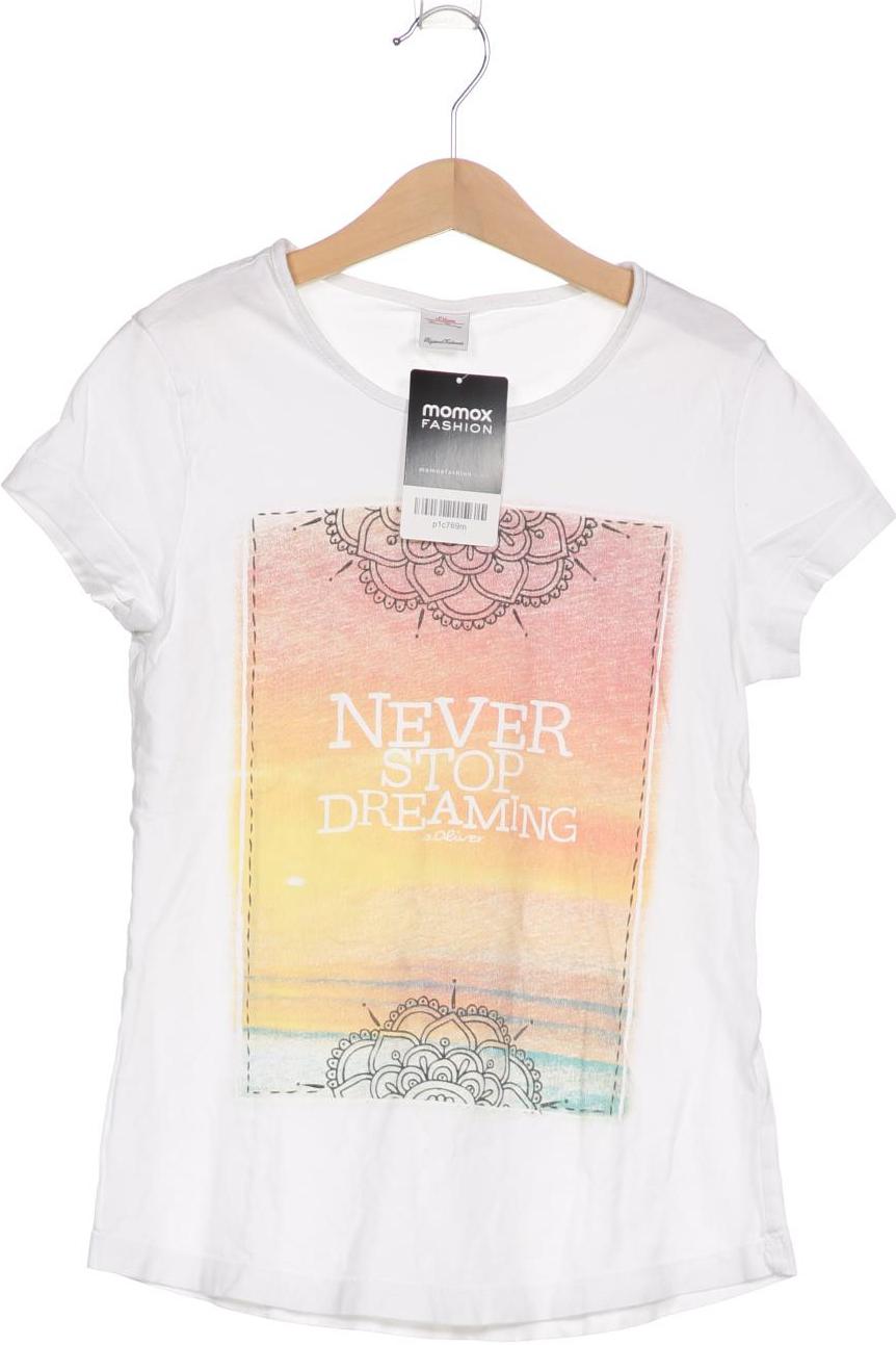 

s.Oliver Mädchen T-Shirt, weiß