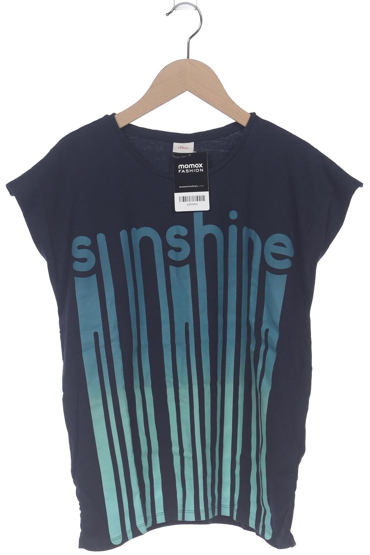 

s.Oliver Damen T-Shirt, marineblau, Gr. 176