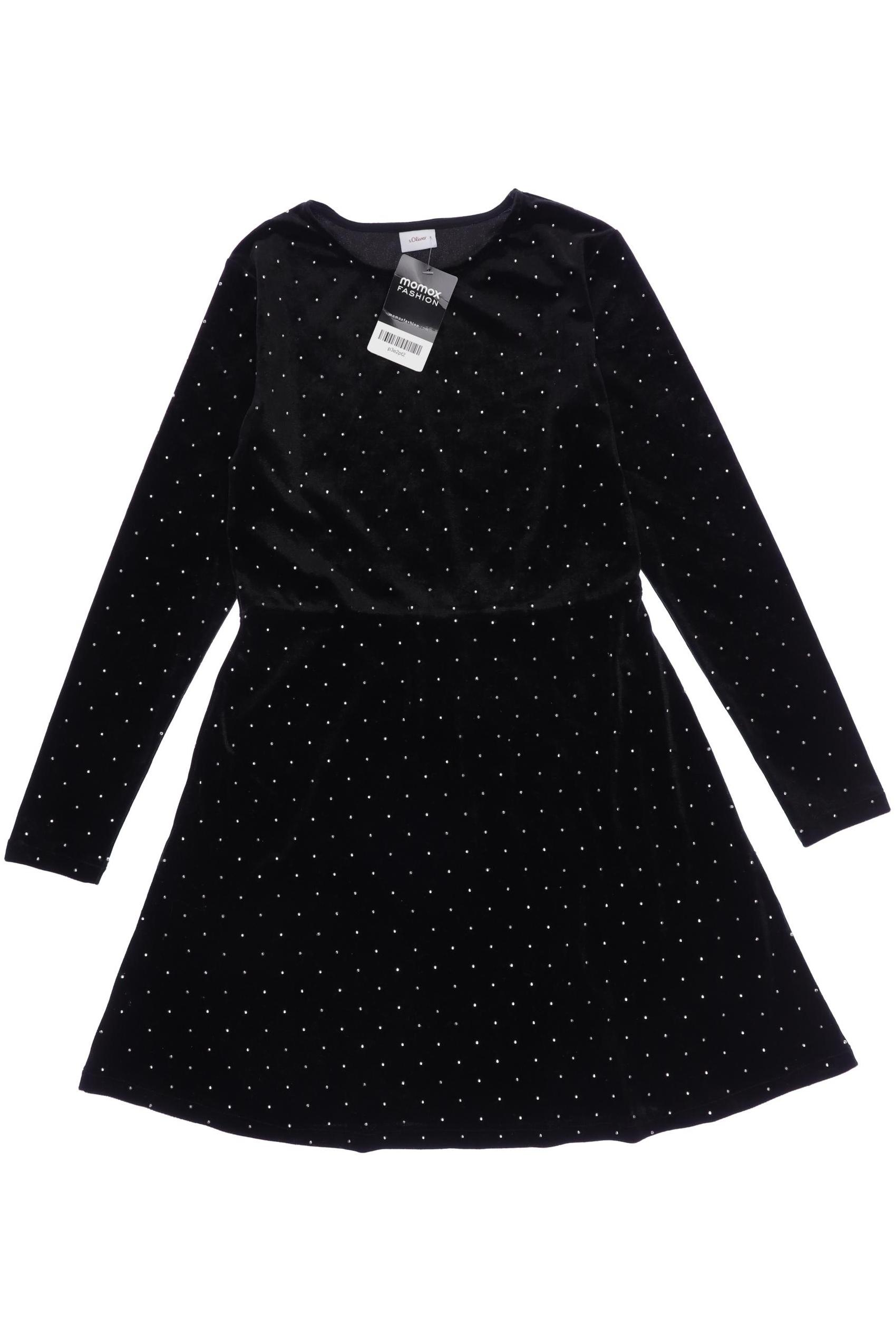 

s.Oliver Damen Kleid, schwarz, Gr. 152