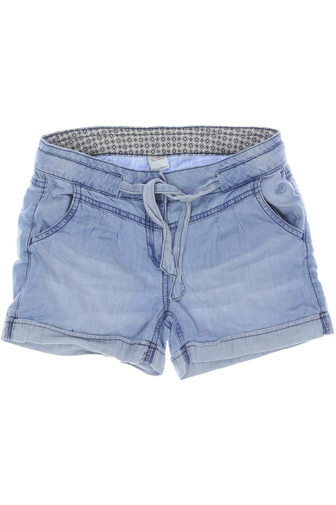 

s.Oliver Damen Shorts, blau, Gr. 158