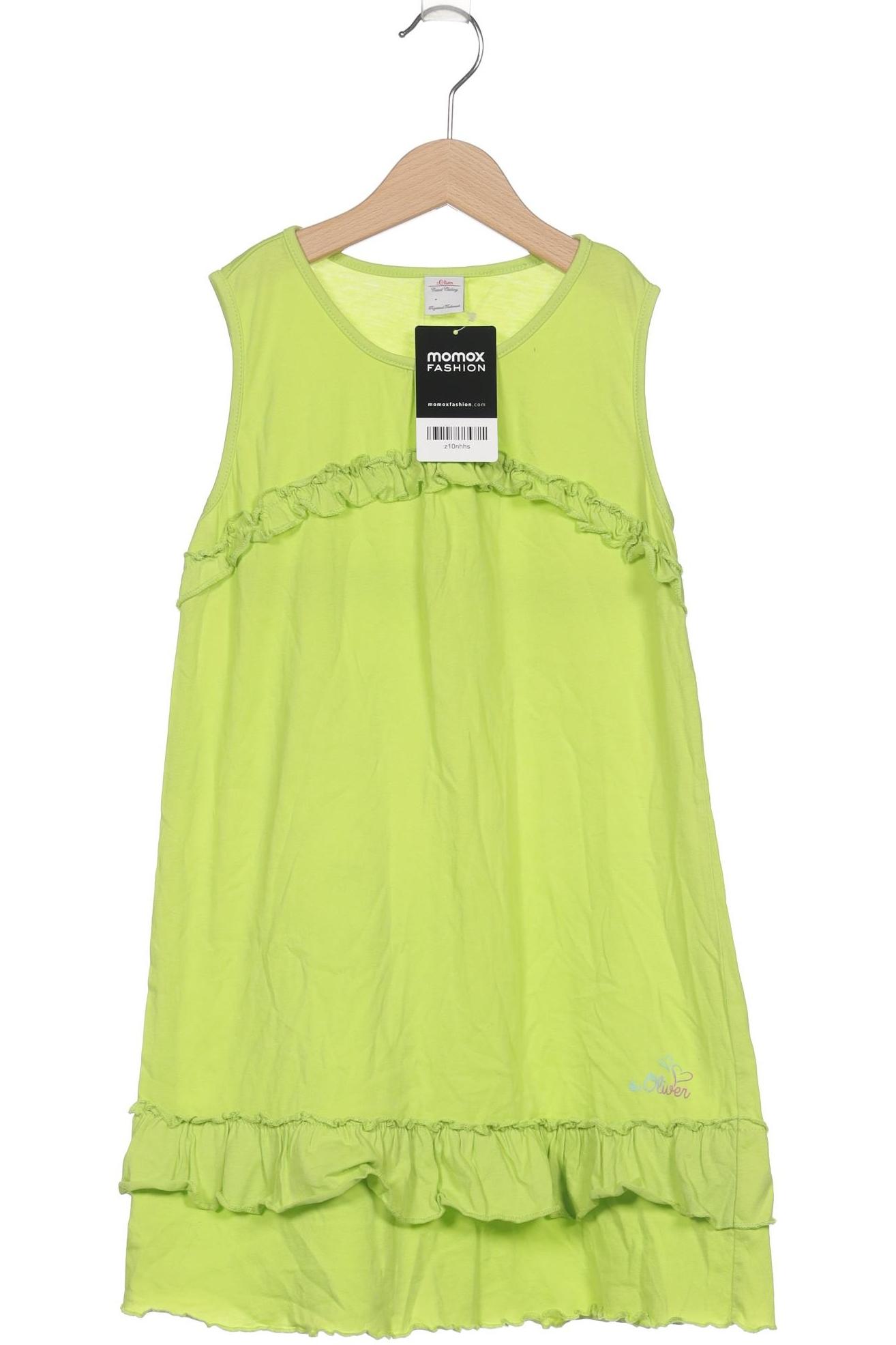 

s.Oliver Mädchen Kleid, grün, Gr. 128