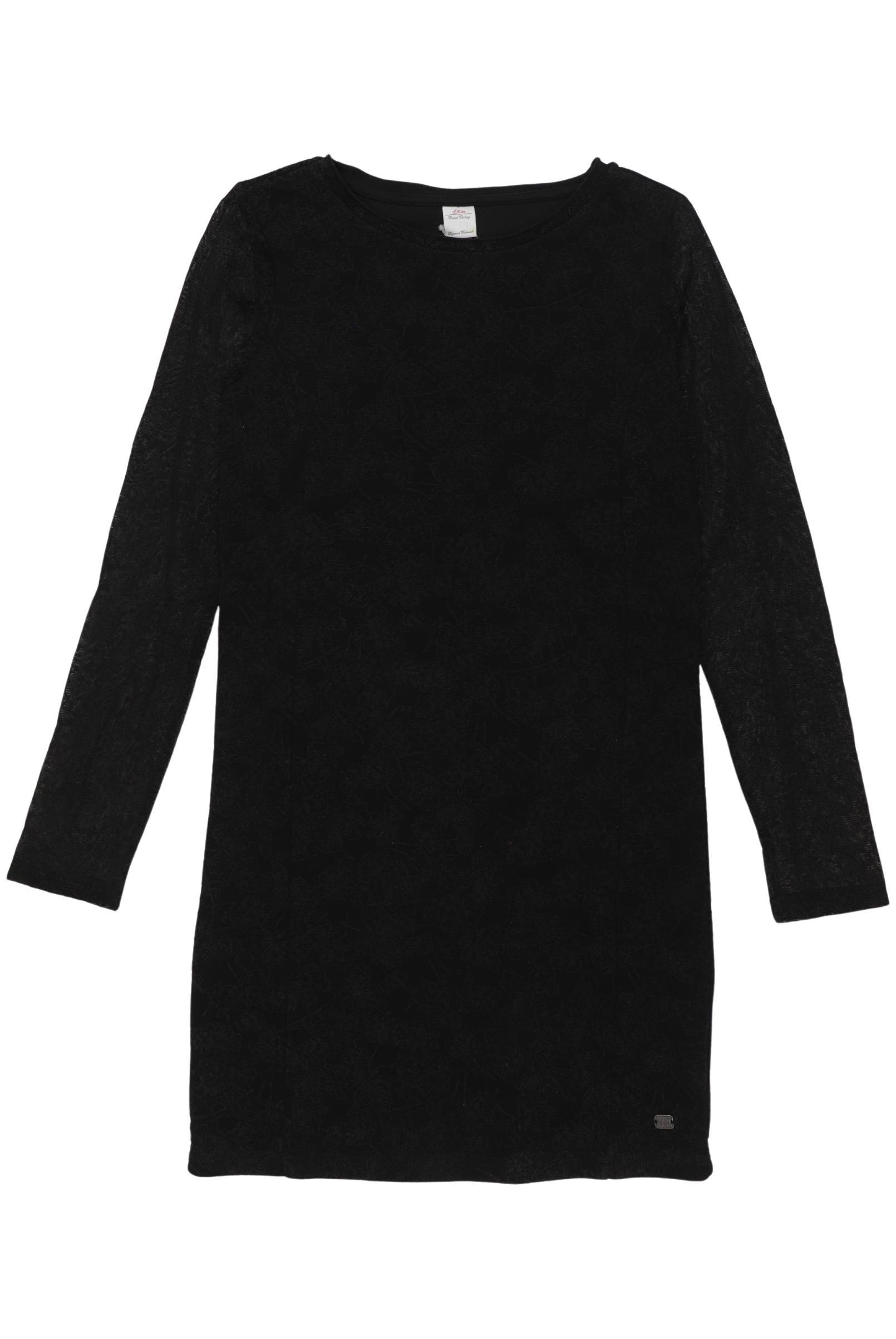 

s.Oliver Mädchen Kleid, schwarz, Gr. 164