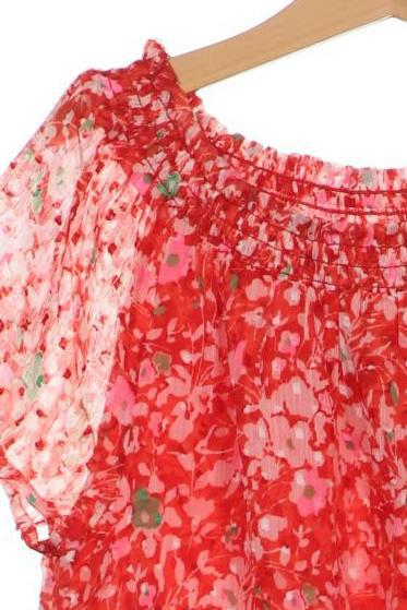 Thumbnail - s.Oliver Mädchen Bluse, rot, Gr. 164