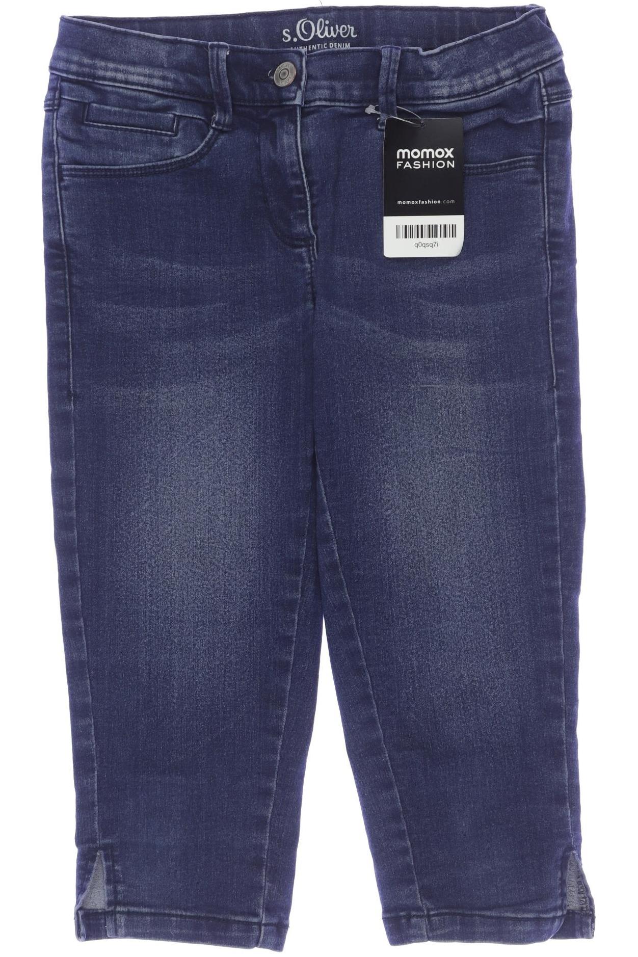 

s.Oliver Damen Shorts, blau, Gr. 134