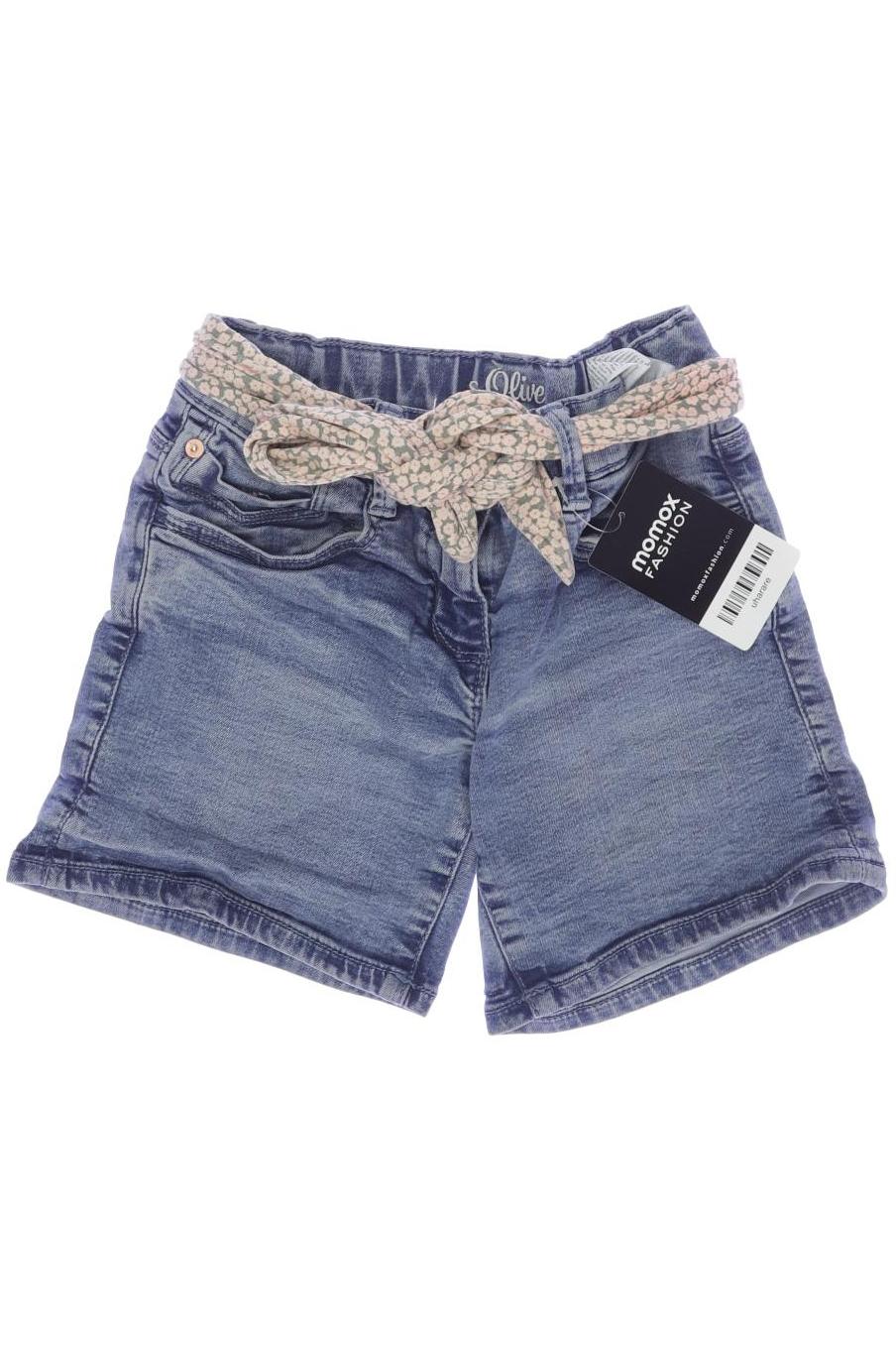 

s.Oliver Damen Shorts, blau, Gr. 134