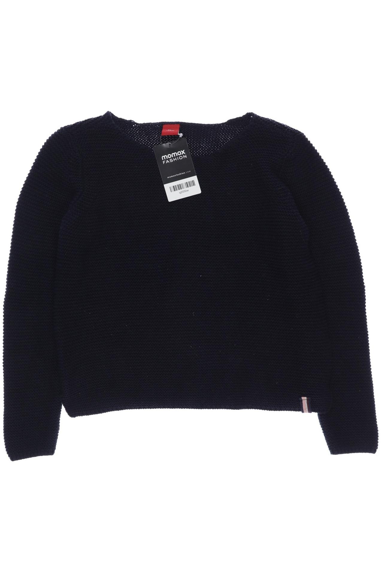 

s.Oliver Damen Pullover, marineblau, Gr. 140