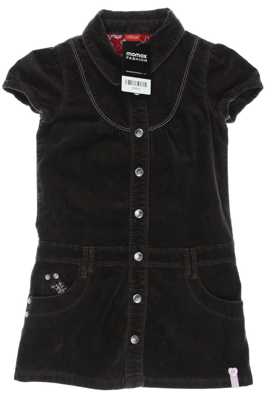 

s.Oliver Damen Kleid, braun, Gr. 116