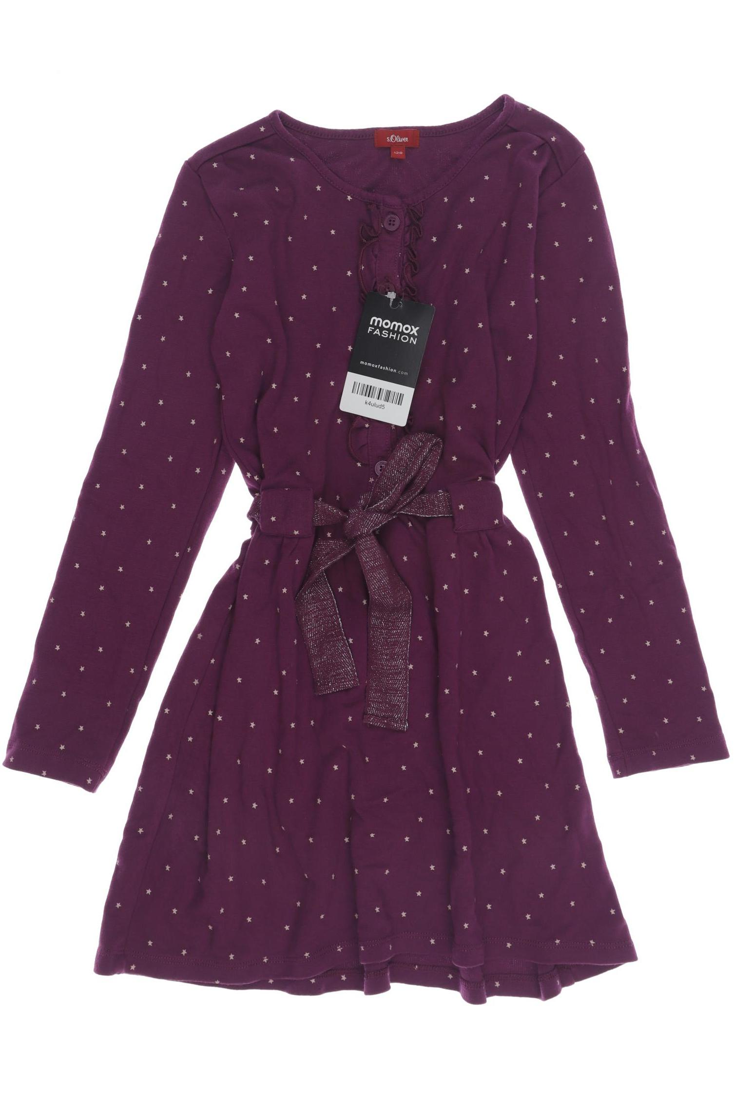 

s.Oliver Damen Kleid, flieder, Gr. 128