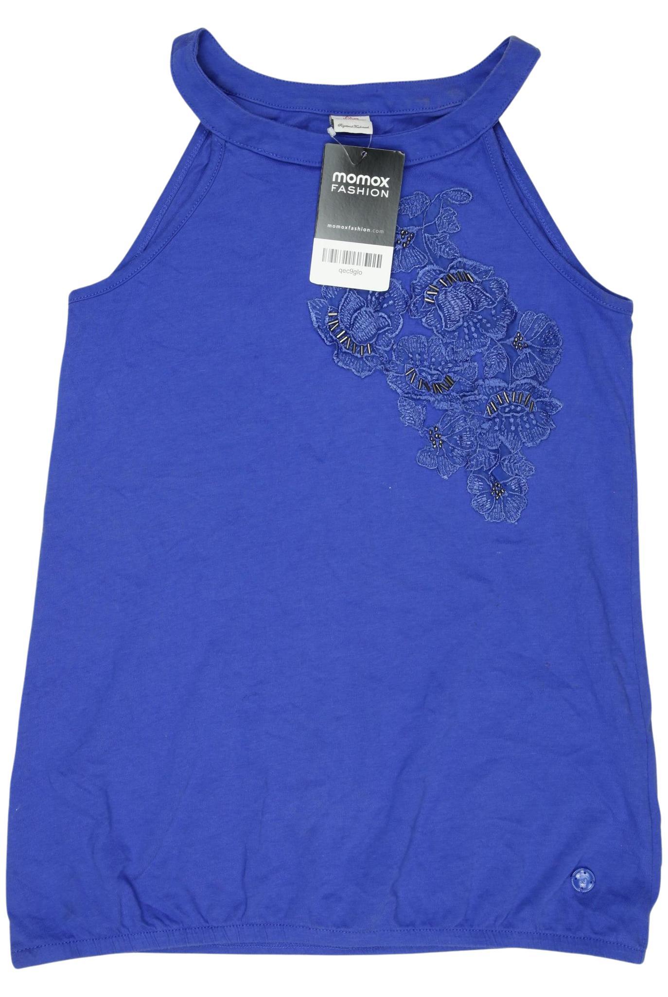 

s.Oliver Damen Top, blau, Gr. 152