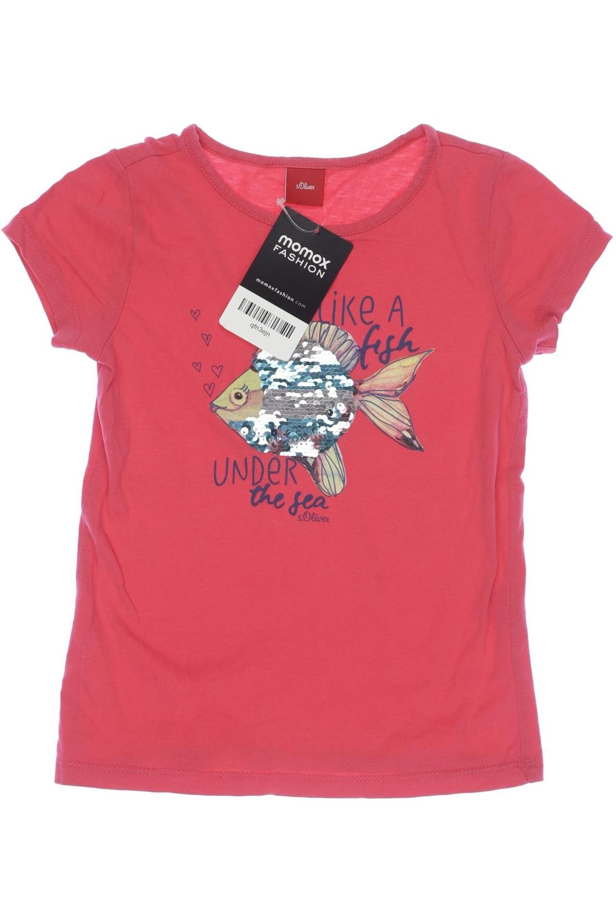 

s.Oliver Damen T-Shirt, pink, Gr. 104