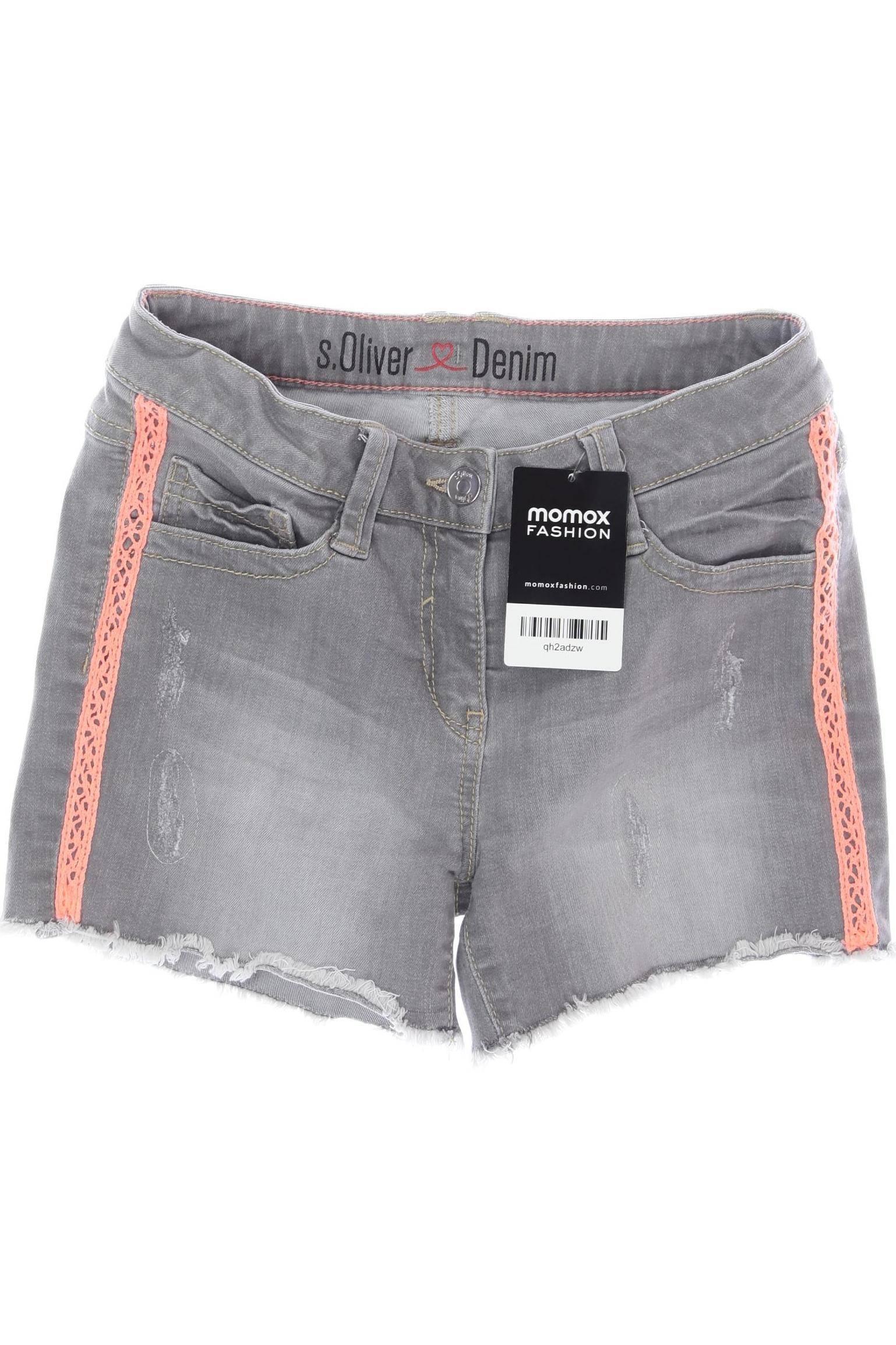 

s.Oliver Damen Shorts, grau, Gr. 140