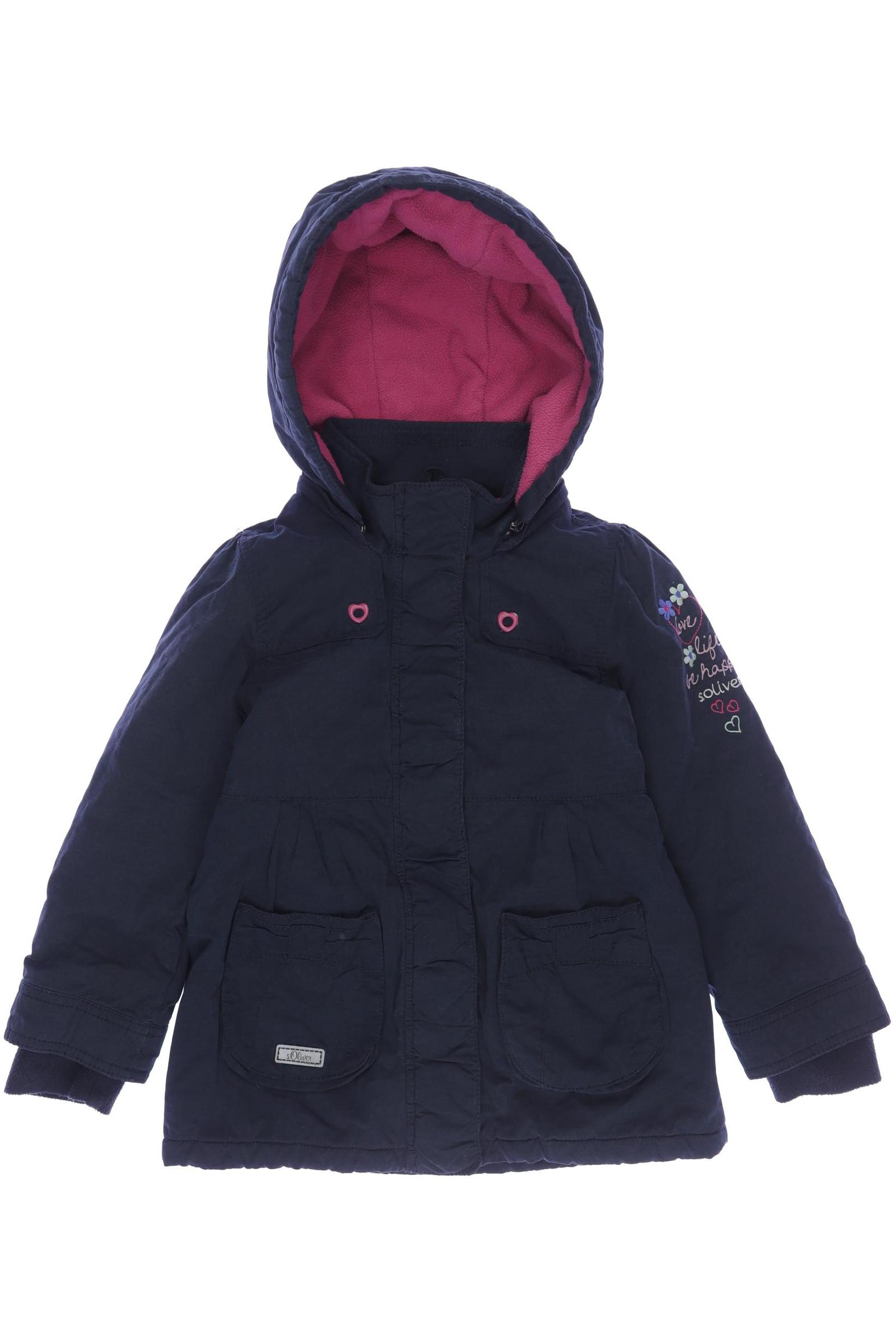

s.Oliver Damen Jacke, marineblau, Gr. 116