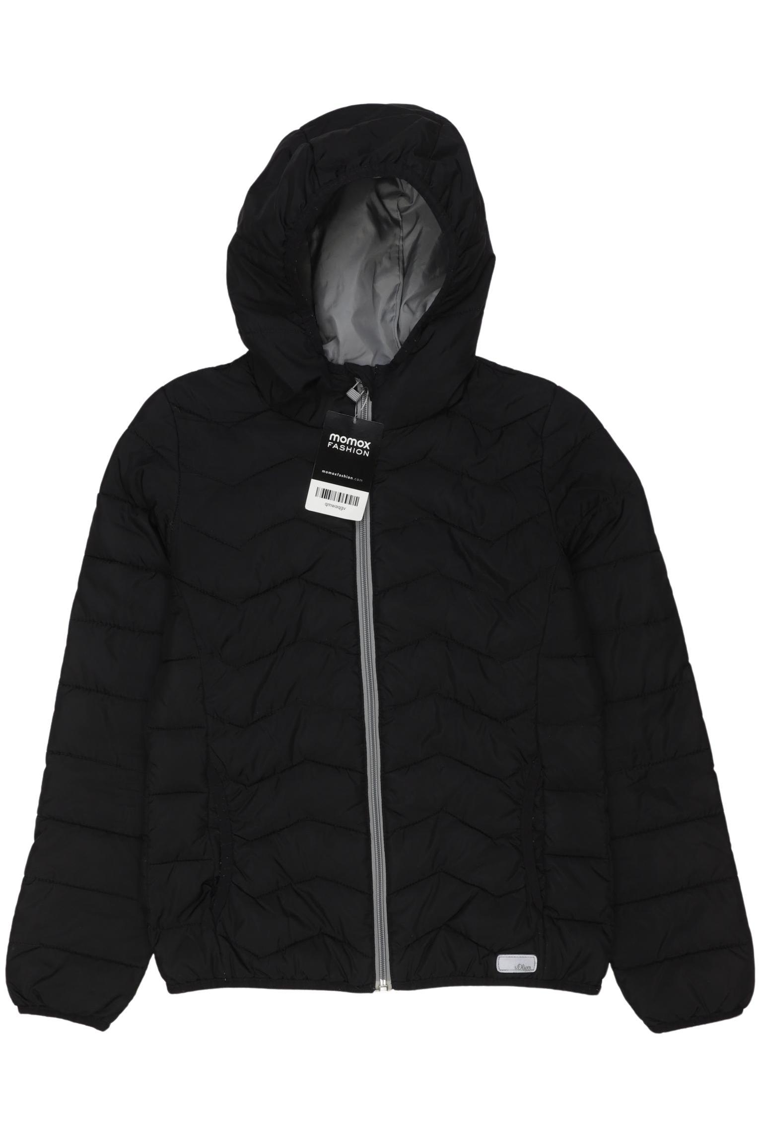 

s.Oliver Mädchen Jacke, schwarz, Gr. 152