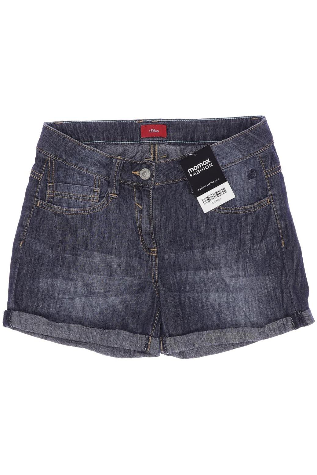 

s.Oliver Damen Shorts, blau, Gr. 164