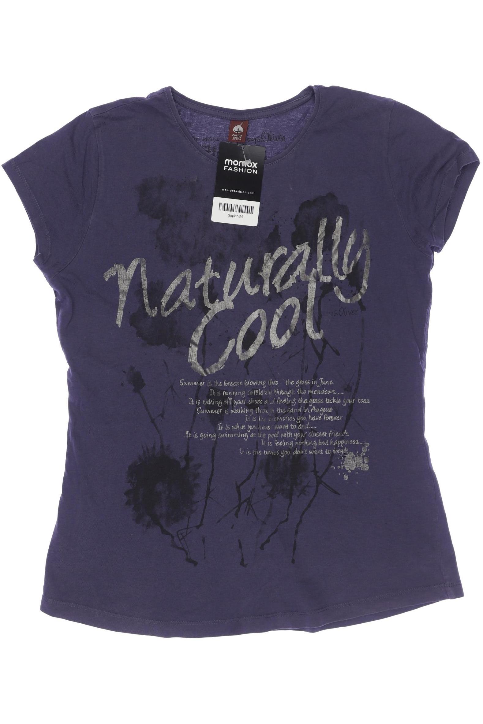 

s.Oliver Damen T-Shirt, marineblau, Gr. 152