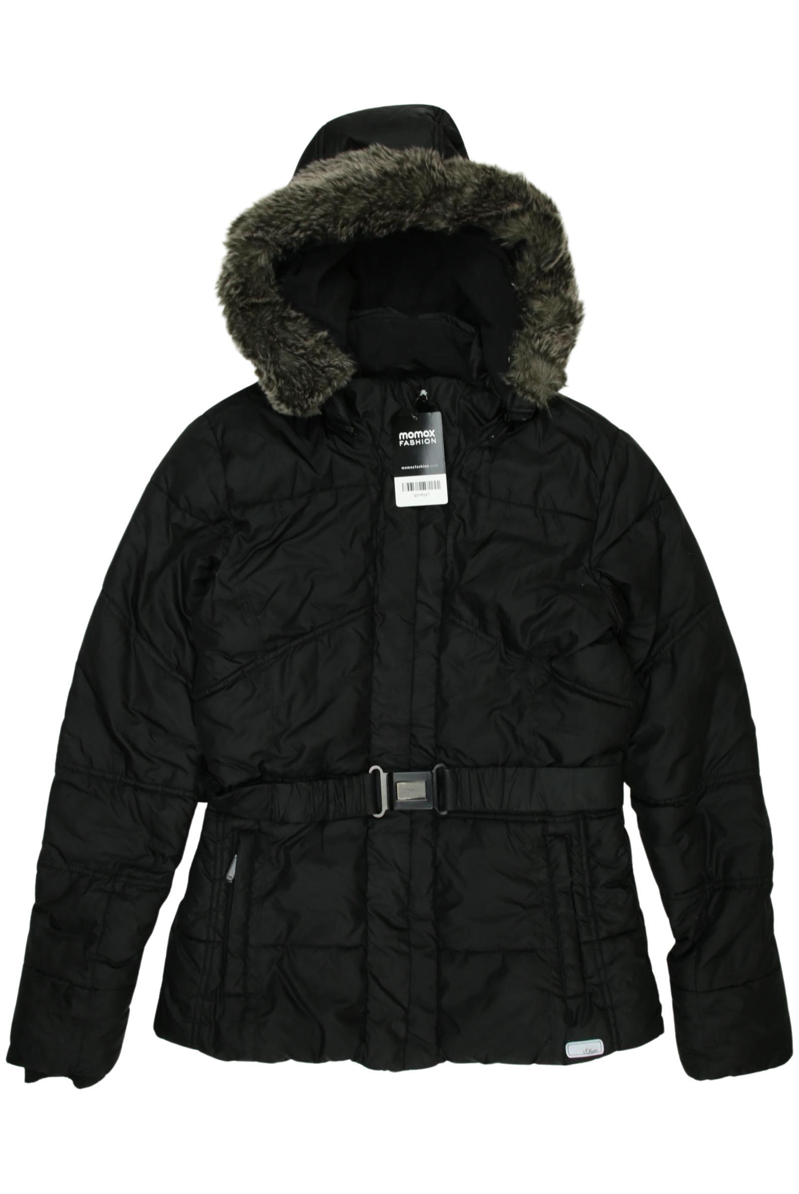 

s.Oliver Damen Jacke, schwarz, Gr. 176
