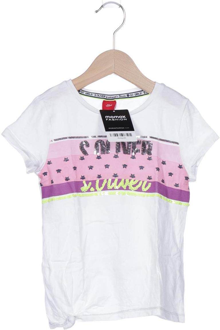 

s.Oliver Damen T-Shirt, weiß, Gr. 104