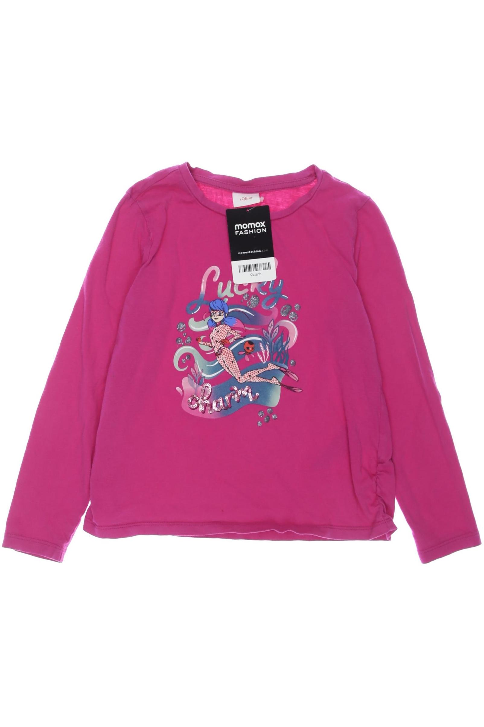 

s.Oliver Damen Langarmshirt, pink, Gr. 128