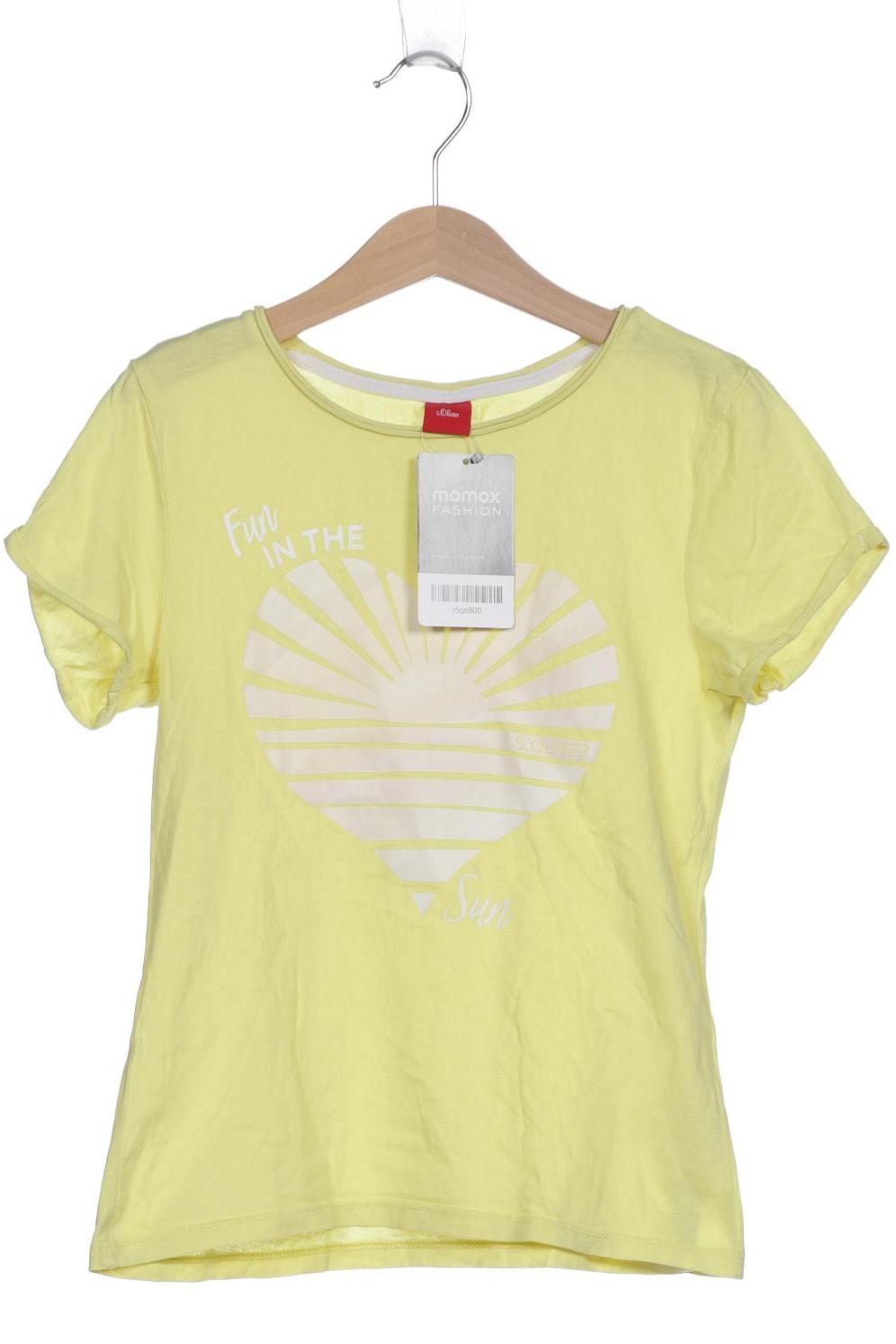 

s.Oliver Mädchen T-Shirt, gelb