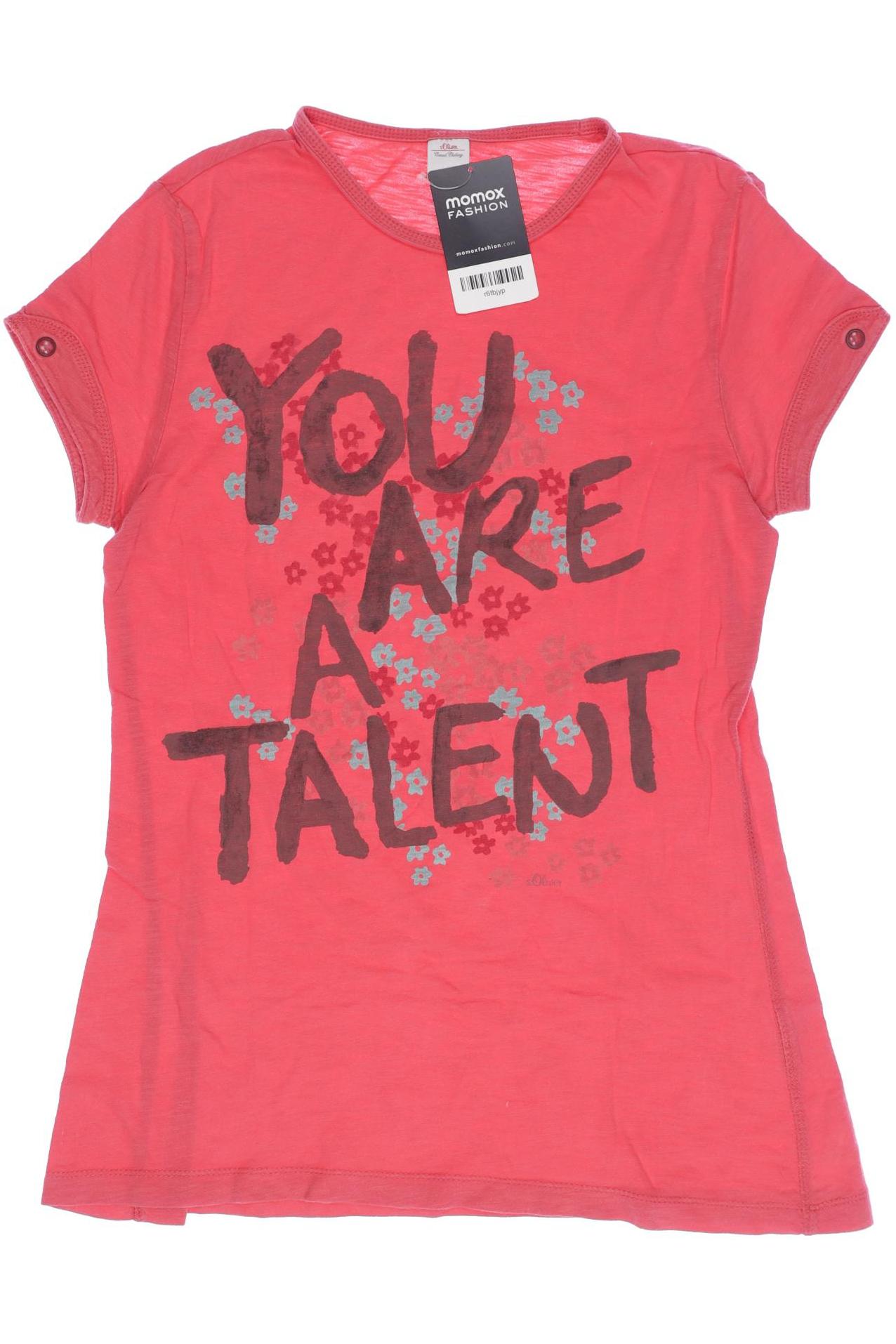 

s.Oliver Damen T-Shirt, rot, Gr. 176