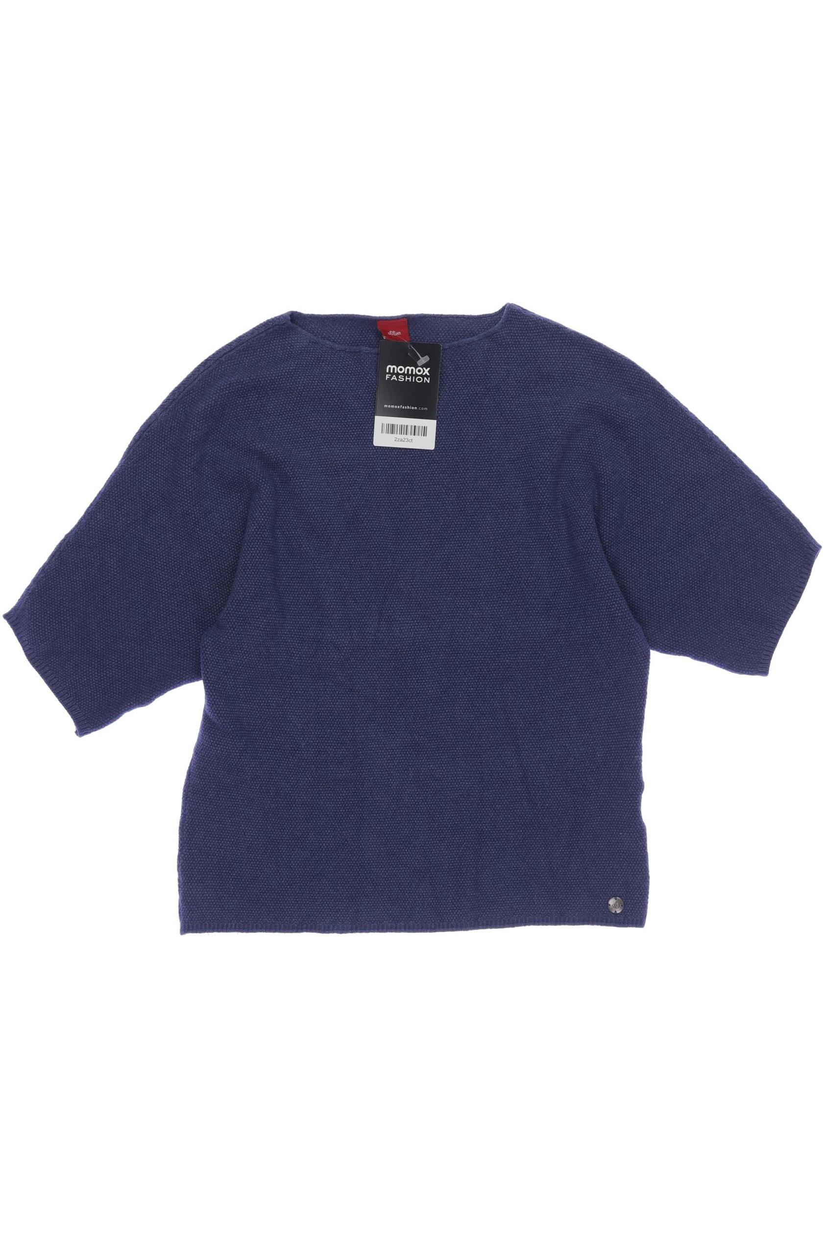 

s.Oliver Damen Pullover, blau, Gr. 164