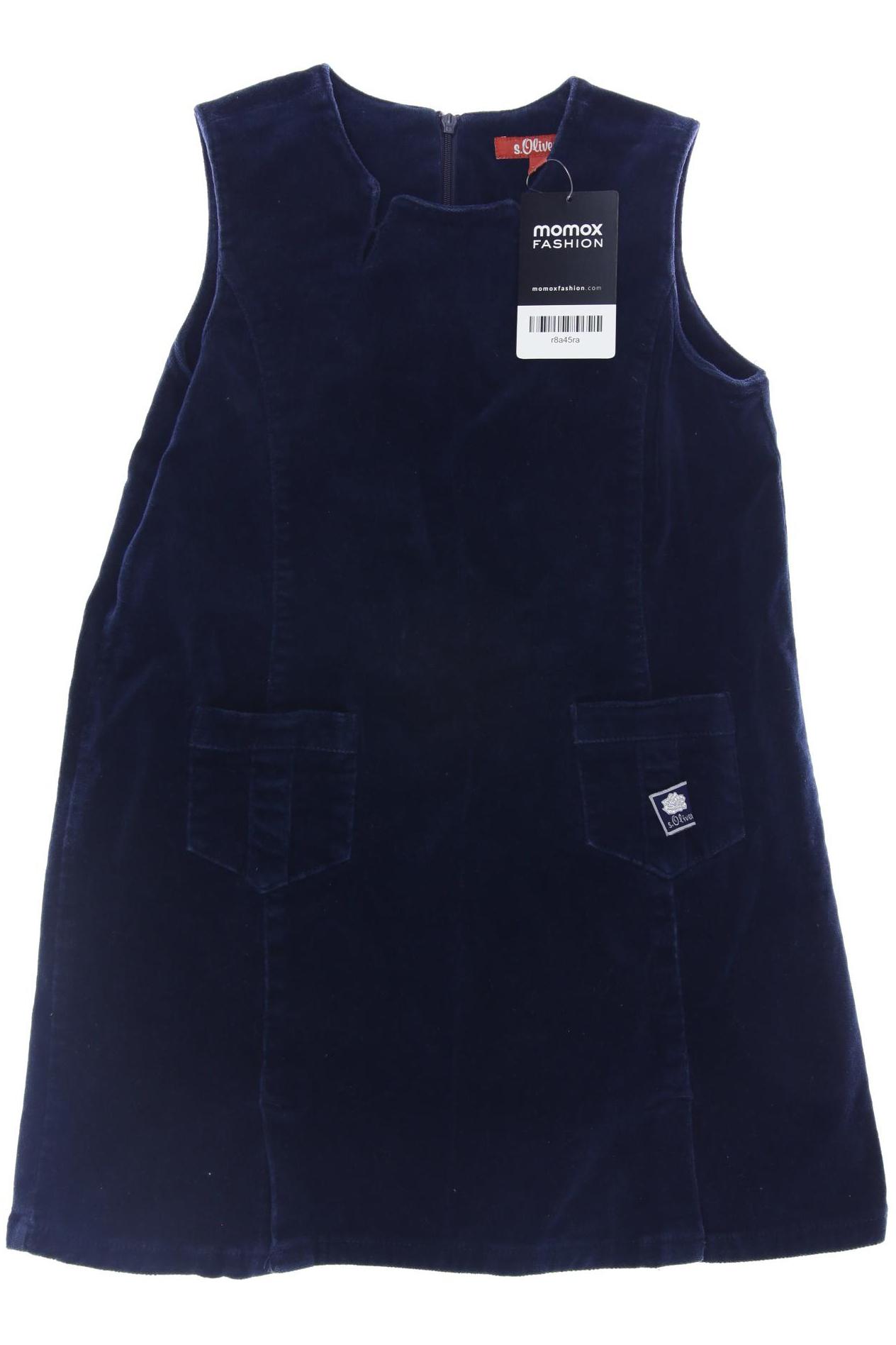 

s.Oliver Damen Kleid, marineblau, Gr. 110